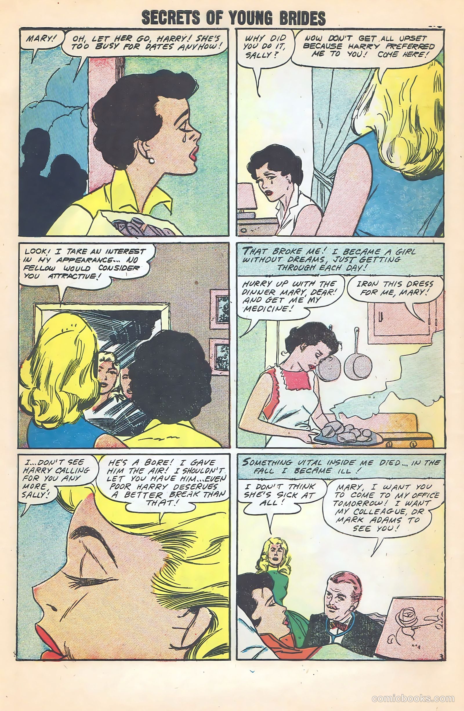 Secrets of Young Brides #9 (1958) — page 30 of 36