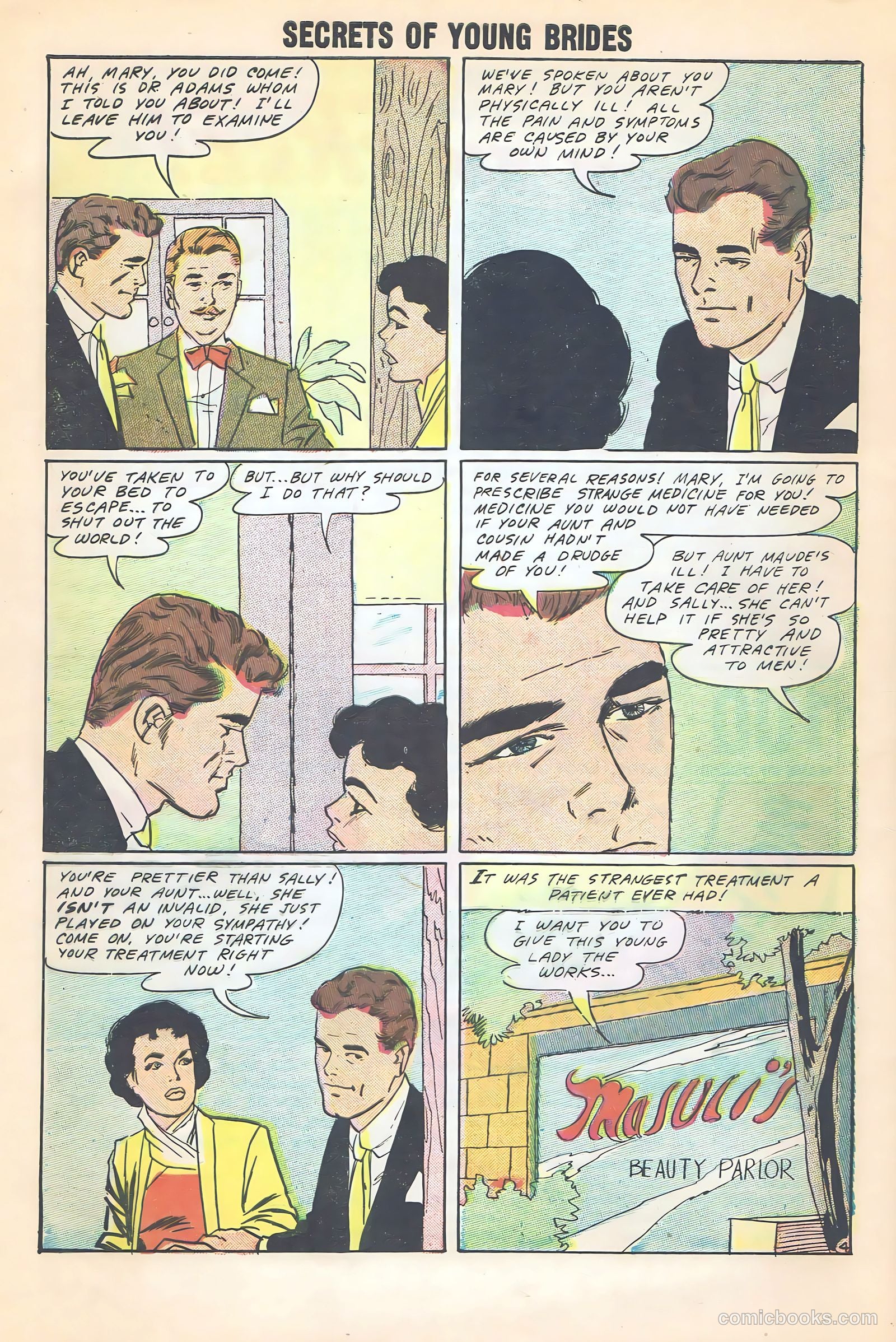 Secrets of Young Brides #9 (1958) — page 32 of 36