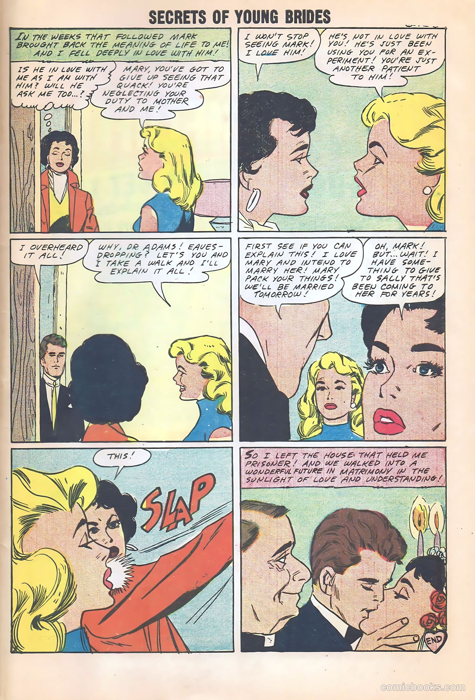 Secrets of Young Brides #9 (1958) — page 33 of 36