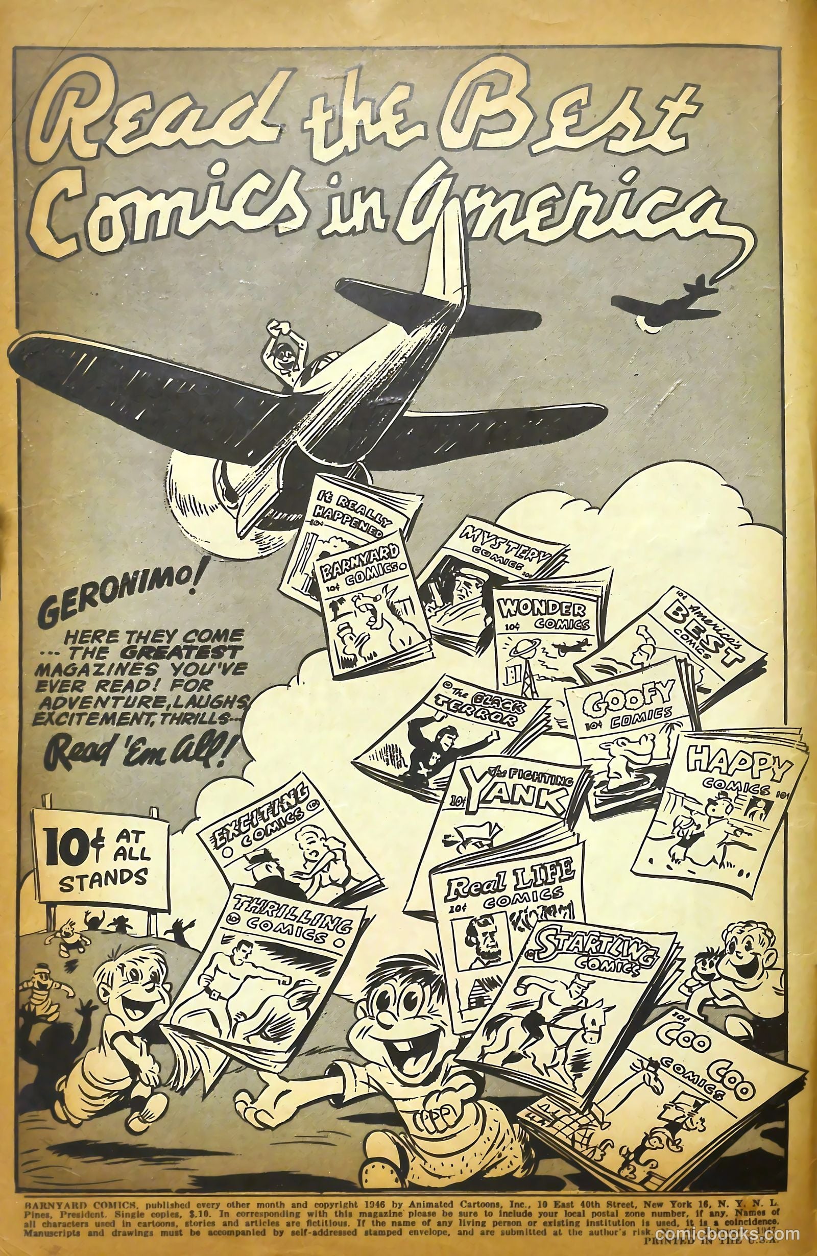 Barnyard Comics #10 (1947) — page 2 of 52