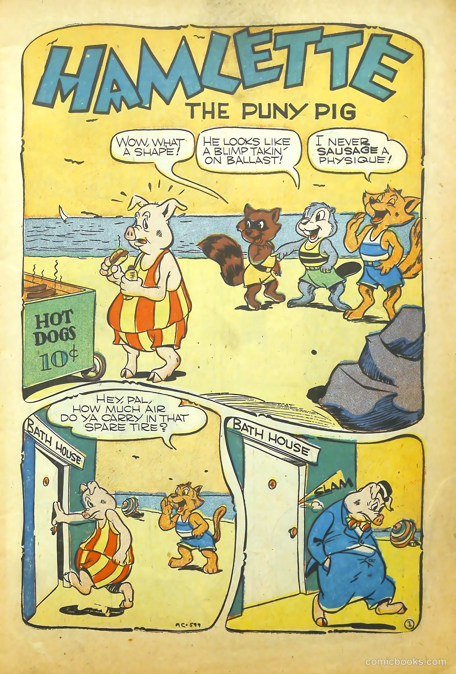Barnyard Comics #10 (1947) — page 3 of 52