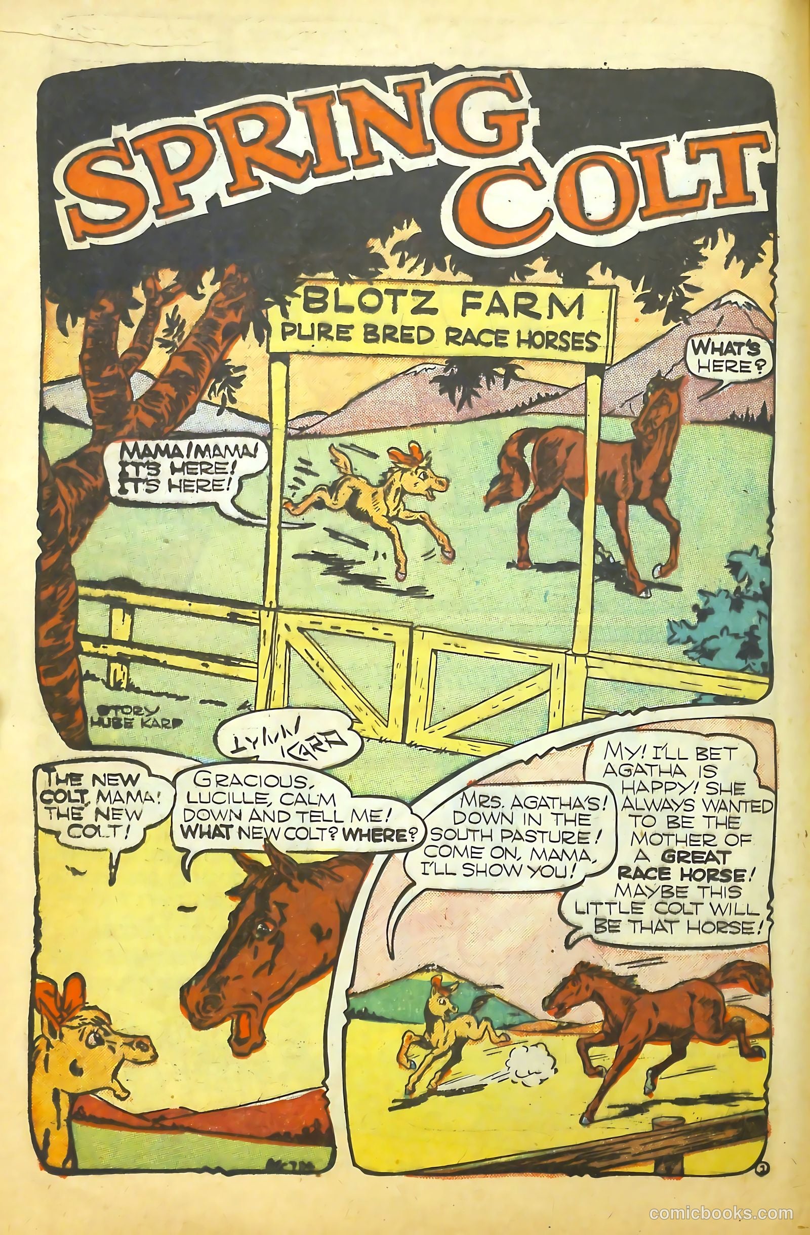 Barnyard Comics #10 (1947) — page 16 of 52