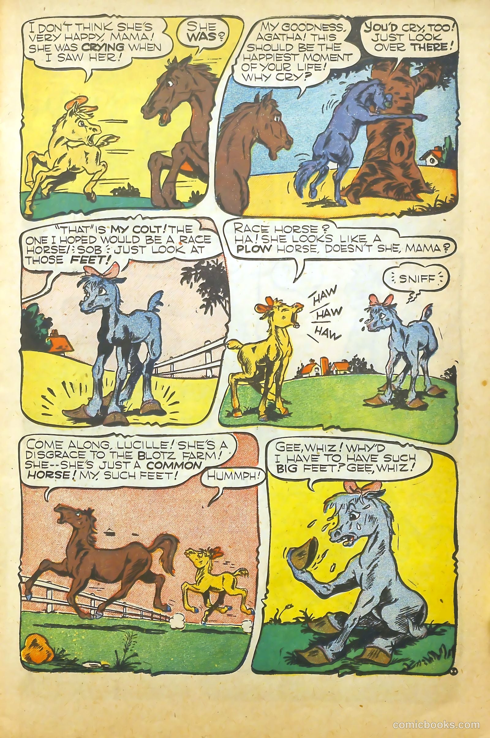 Barnyard Comics #10 (1947) — page 17 of 52
