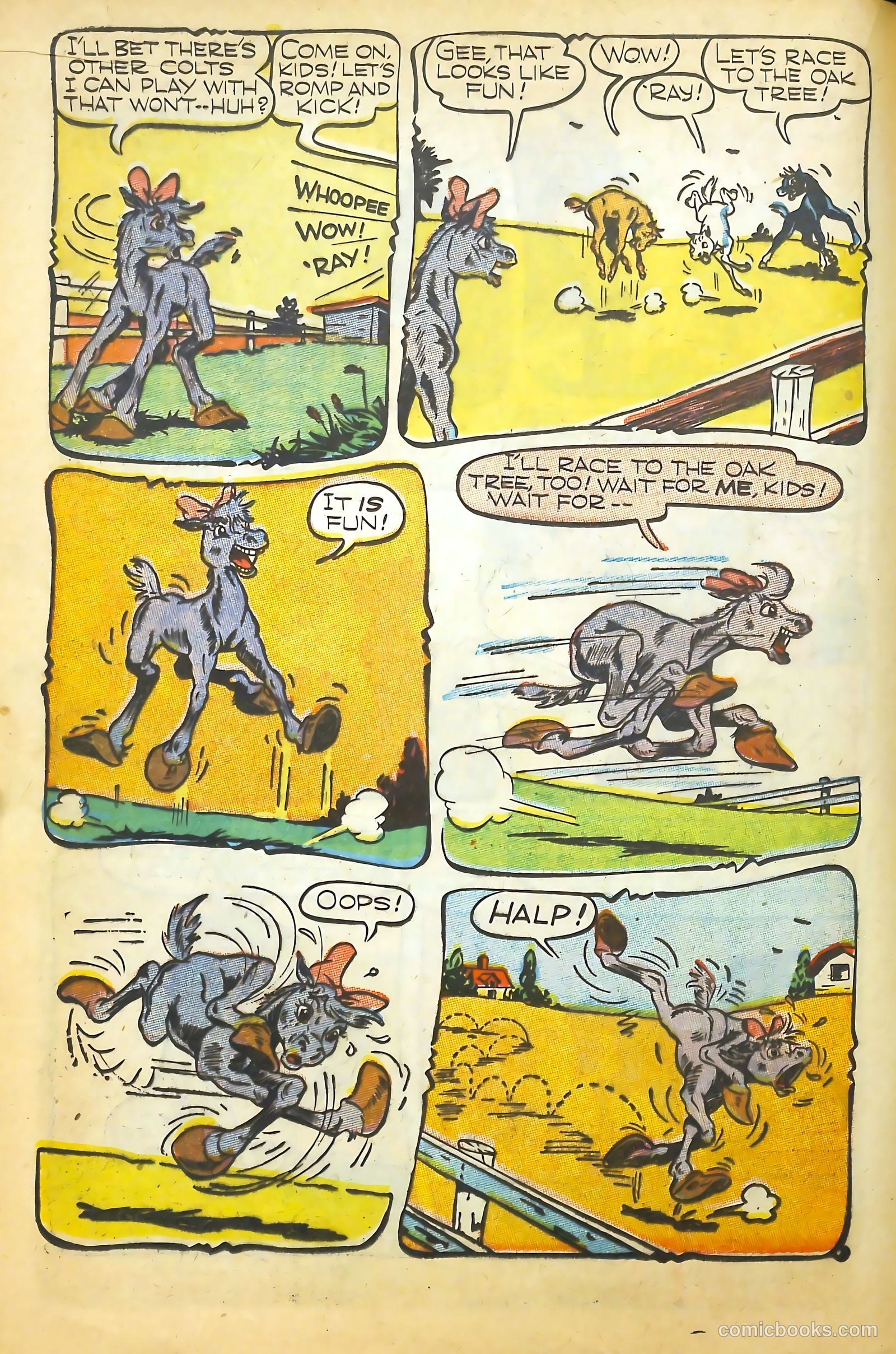Barnyard Comics #10 (1947) — page 18 of 52