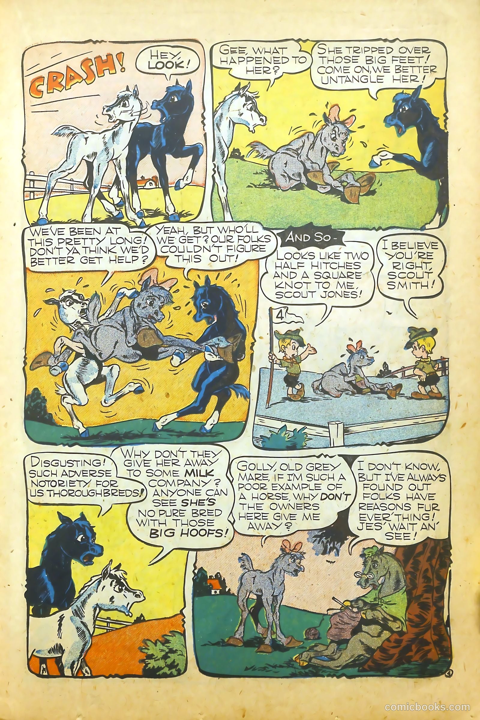 Barnyard Comics #10 (1947) — page 19 of 52