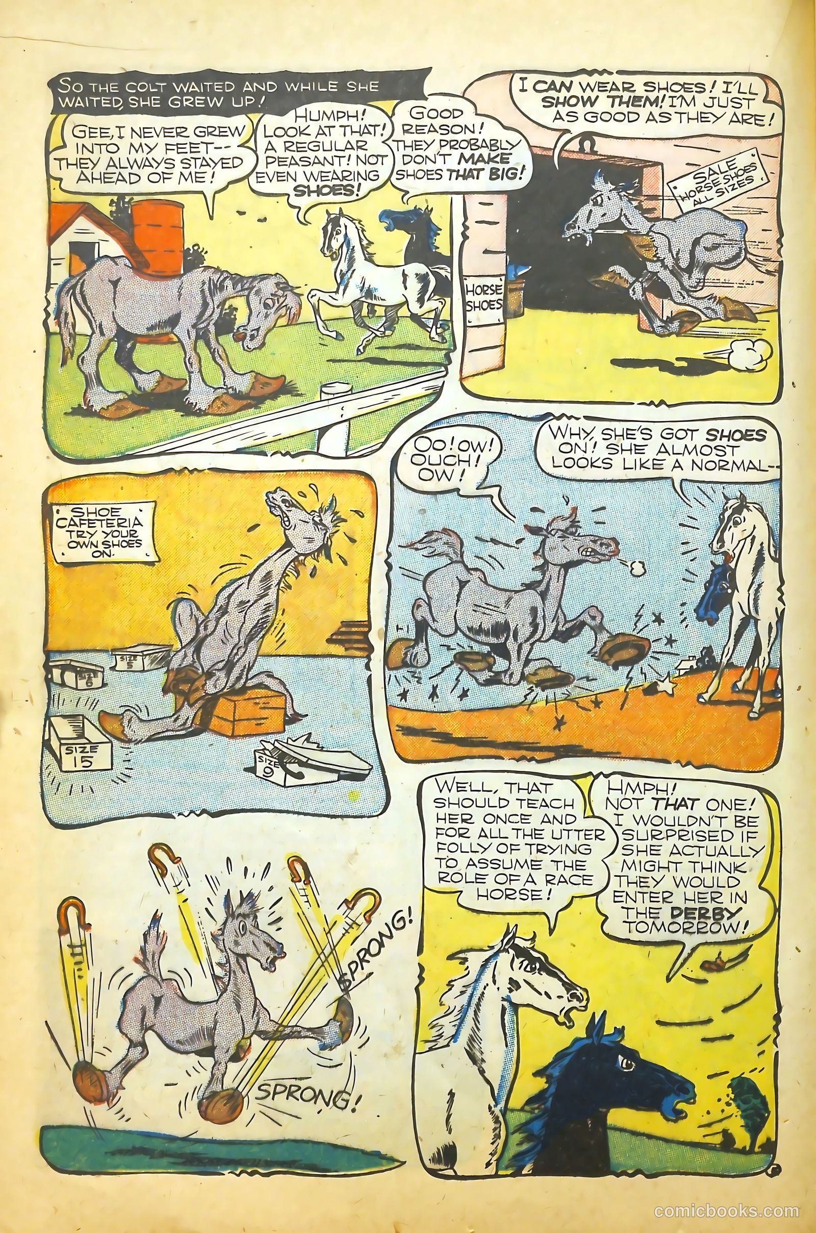 Barnyard Comics #10 (1947) — page 20 of 52