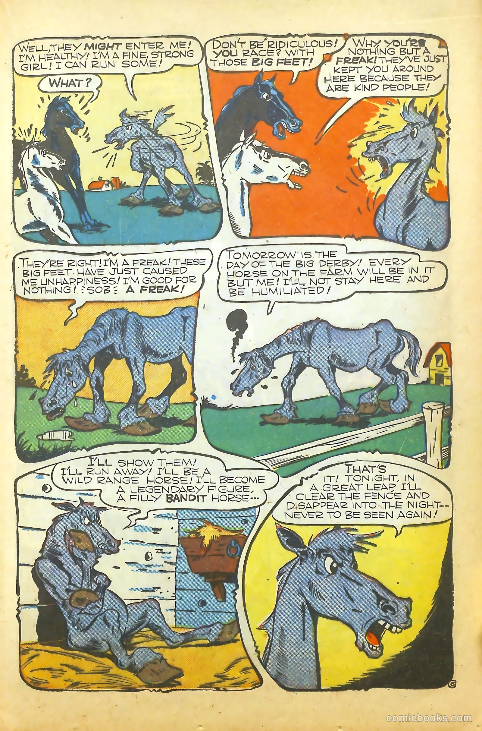 Barnyard Comics #10 (1947) — page 21 of 52