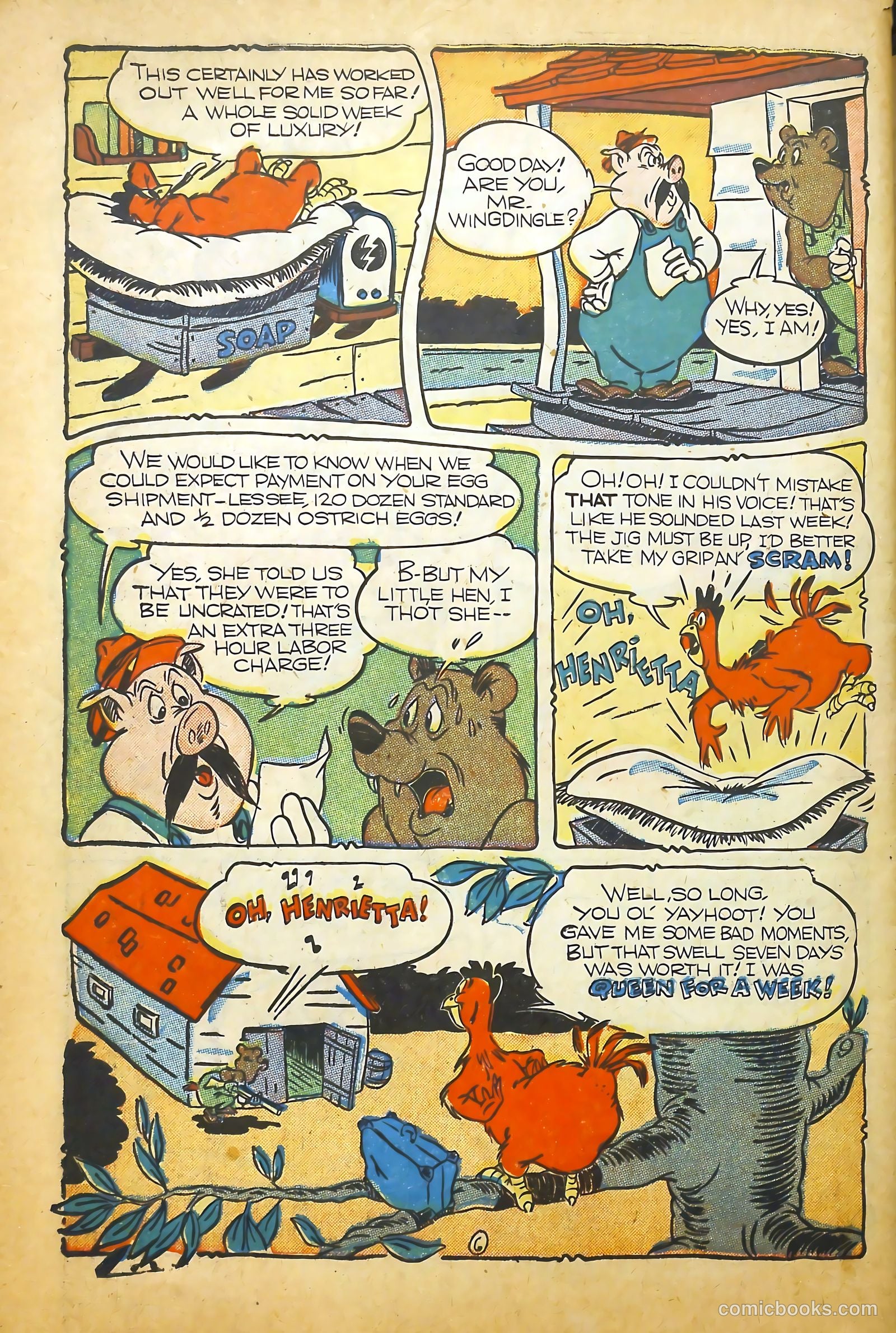 Barnyard Comics #10 (1947) — page 50 of 52