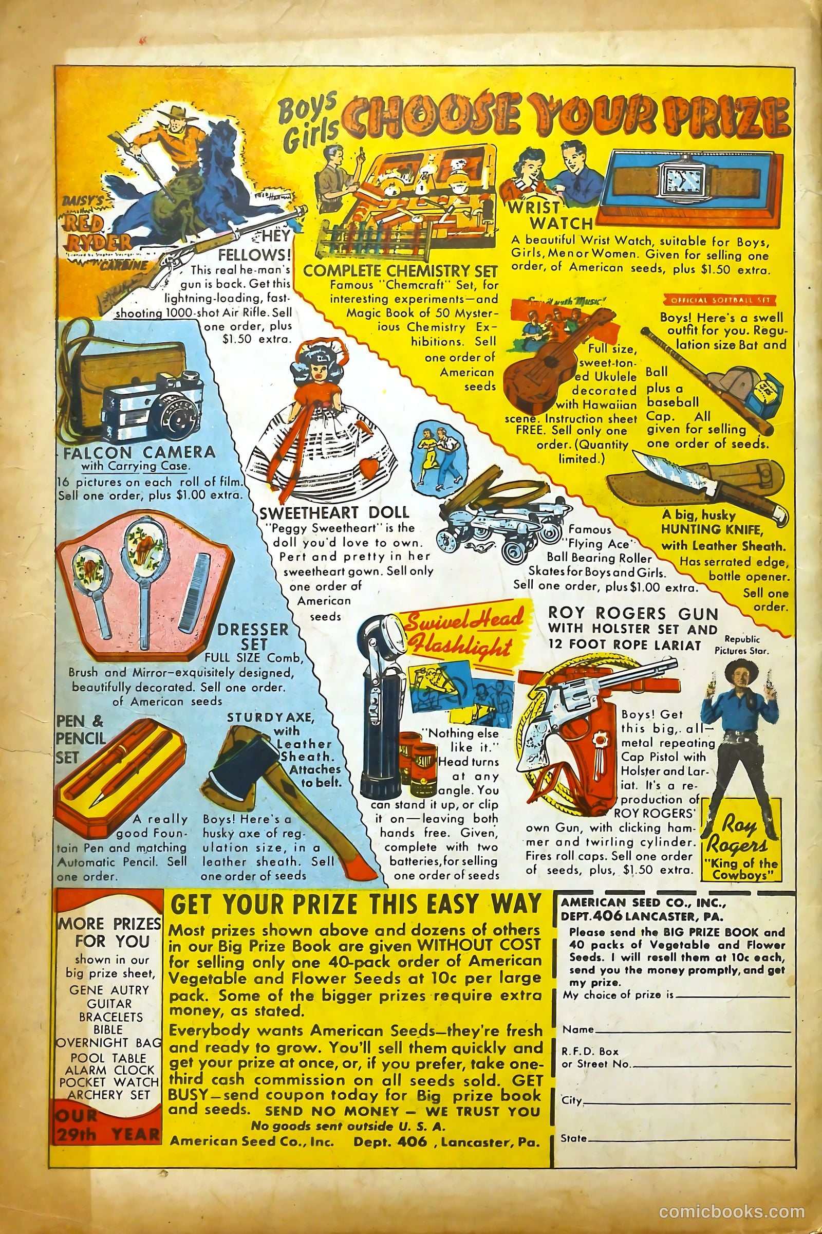 Barnyard Comics #10 (1947) — page 52 of 52