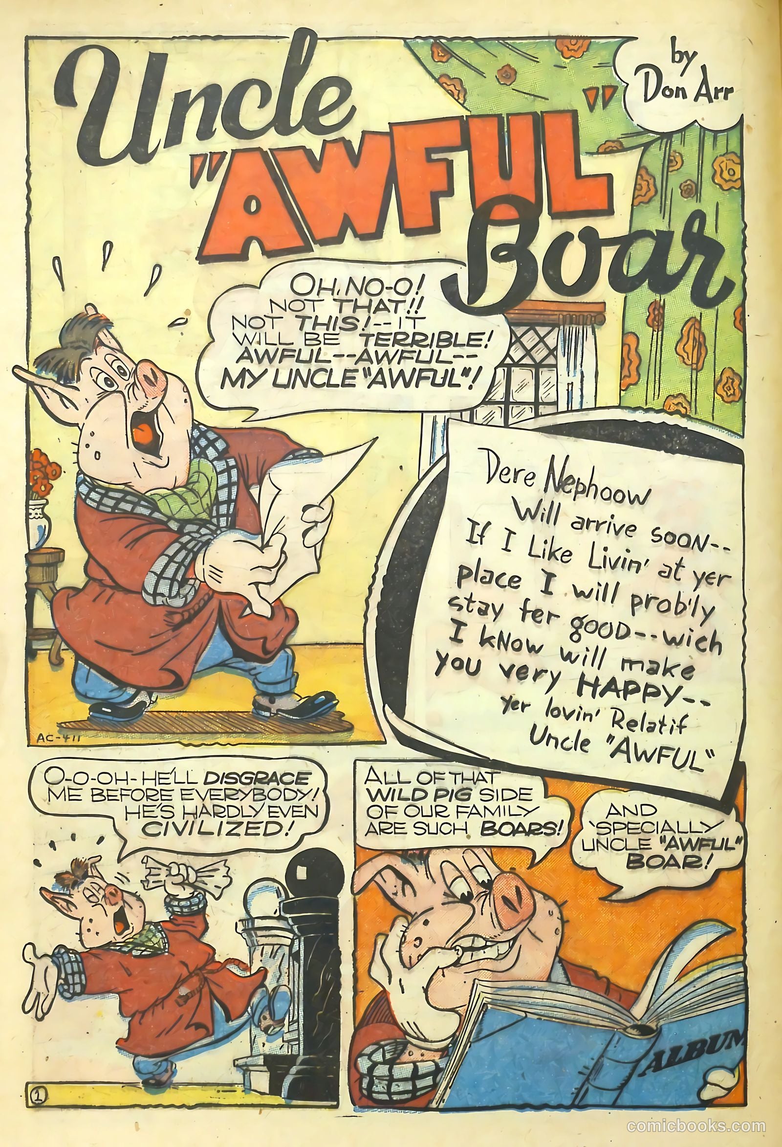 Barnyard Comics #11 (1947) — page 16 of 52