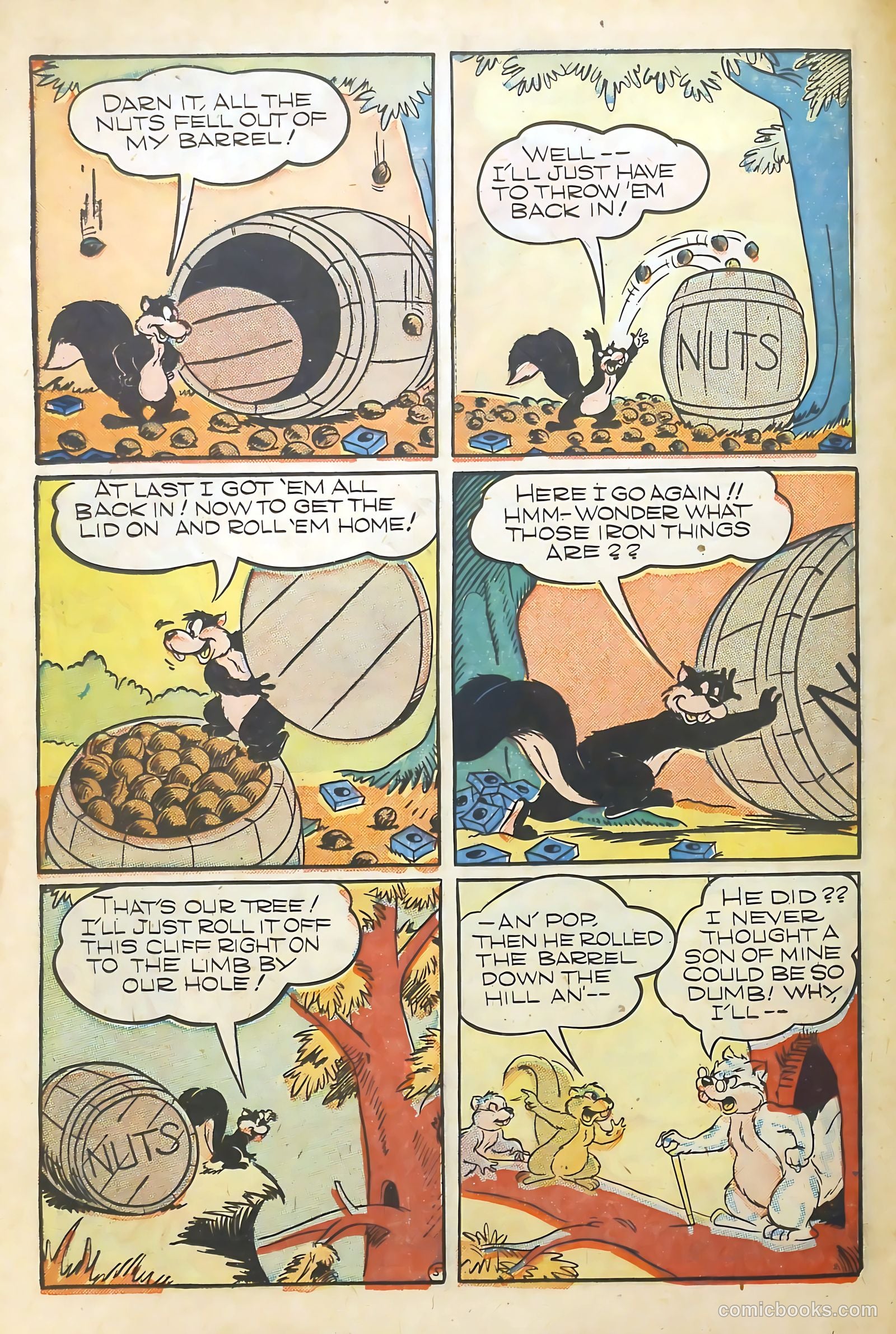 Barnyard Comics #11 (1947) — page 34 of 52
