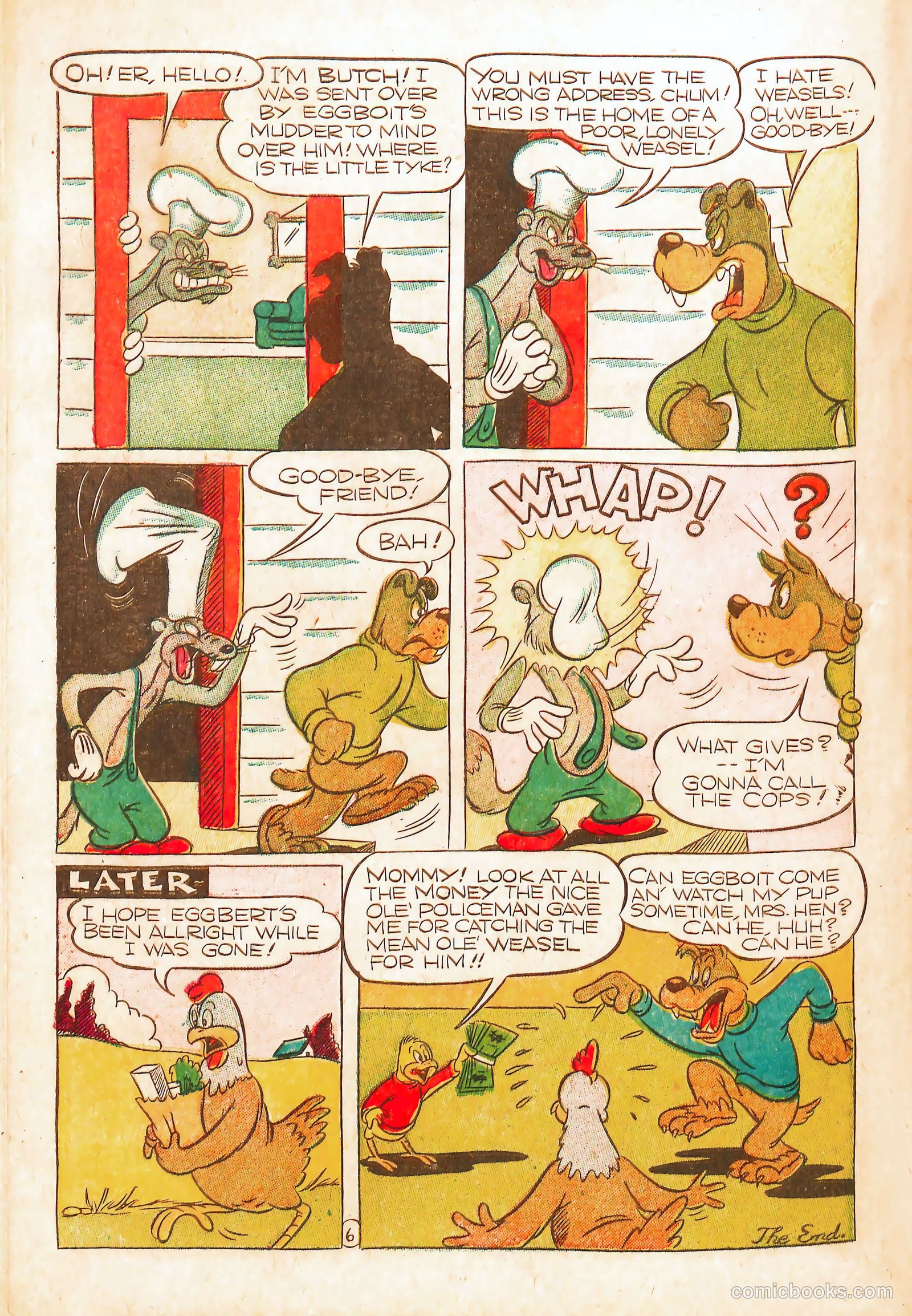 Barnyard Comics #12 (1947) — page 50 of 52