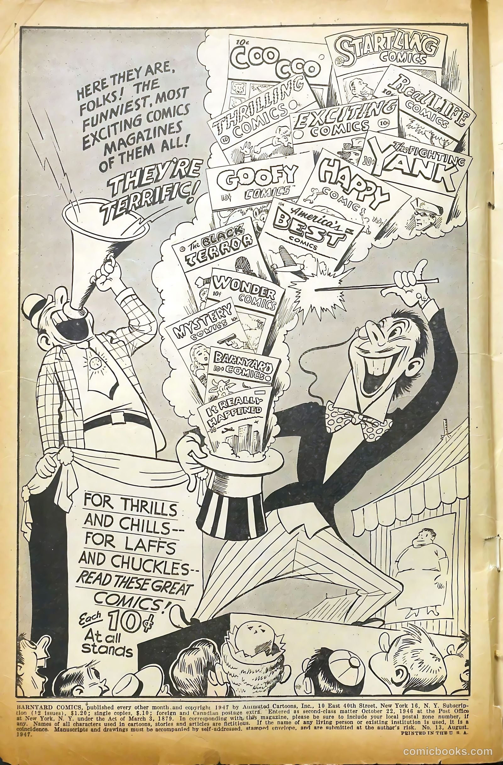 Barnyard Comics #13 (1947) — page 2 of 52