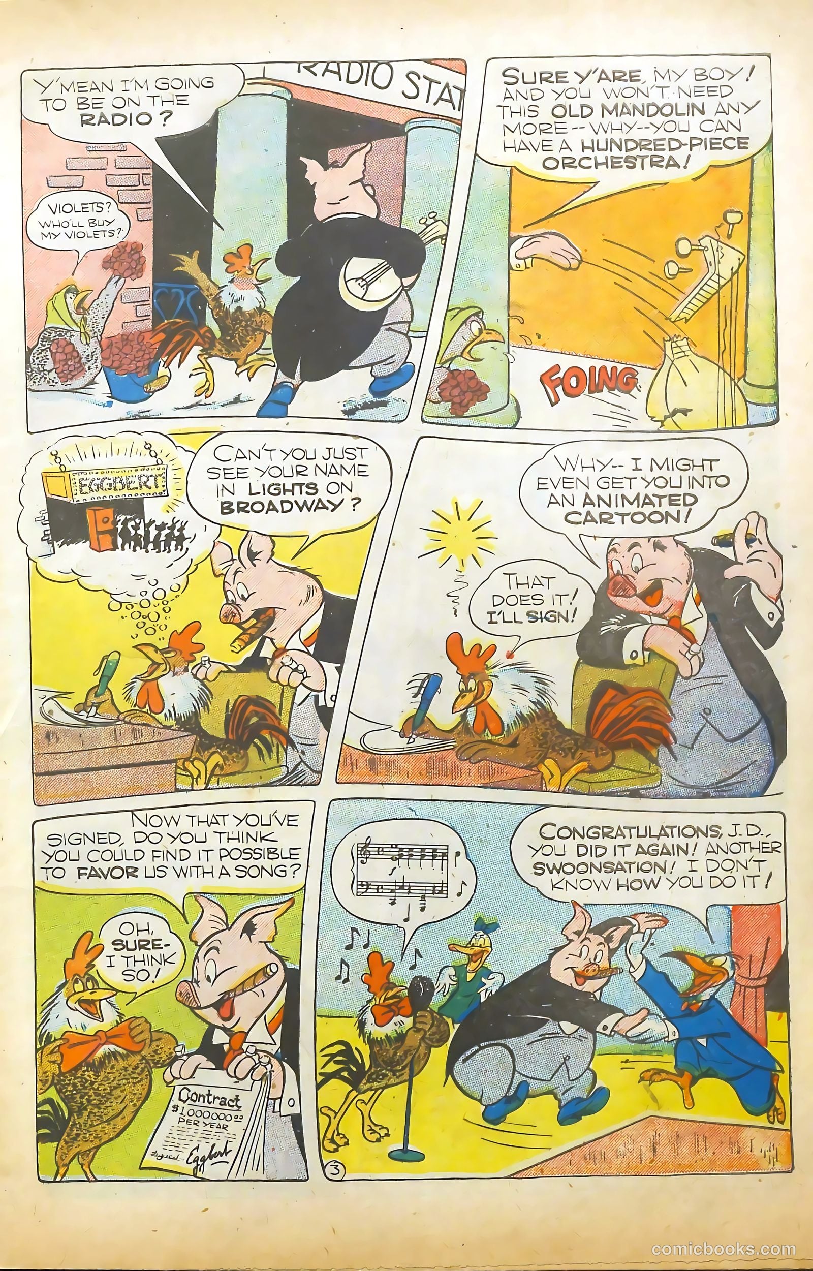 Barnyard Comics #13 (1947) — page 5 of 52