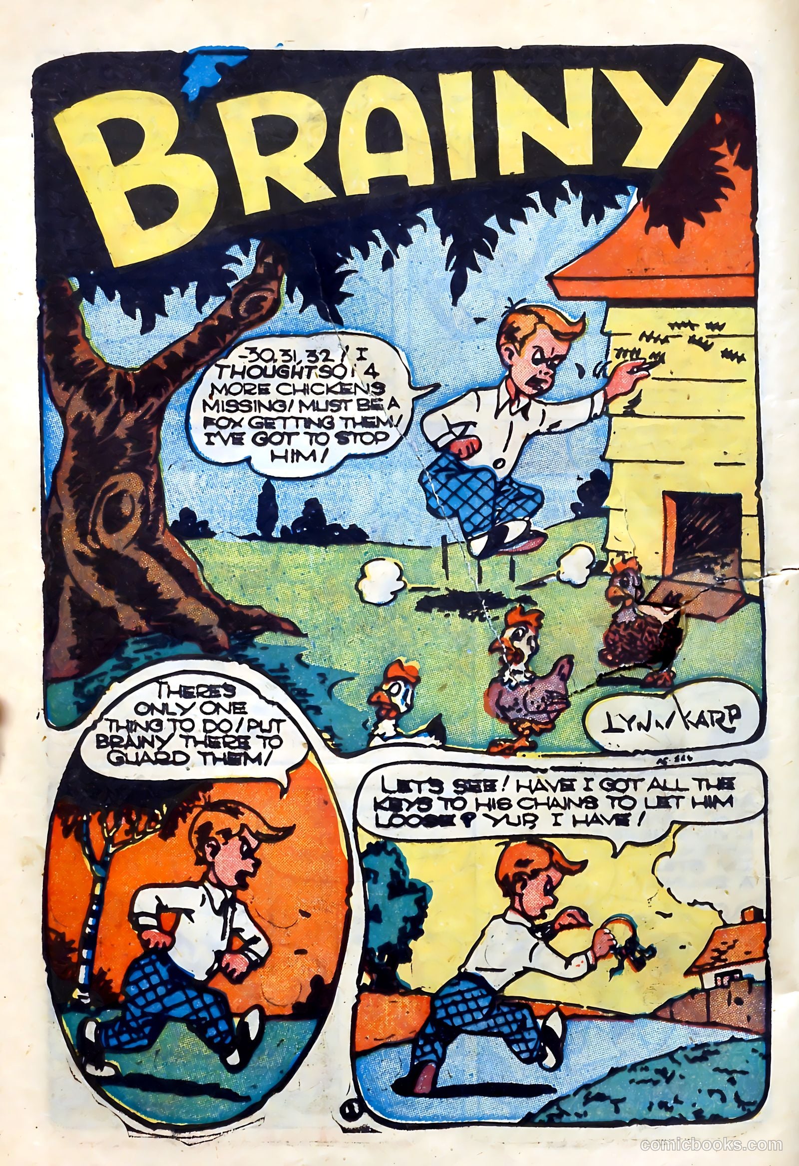 Barnyard Comics #14 (1947) — page 16 of 52