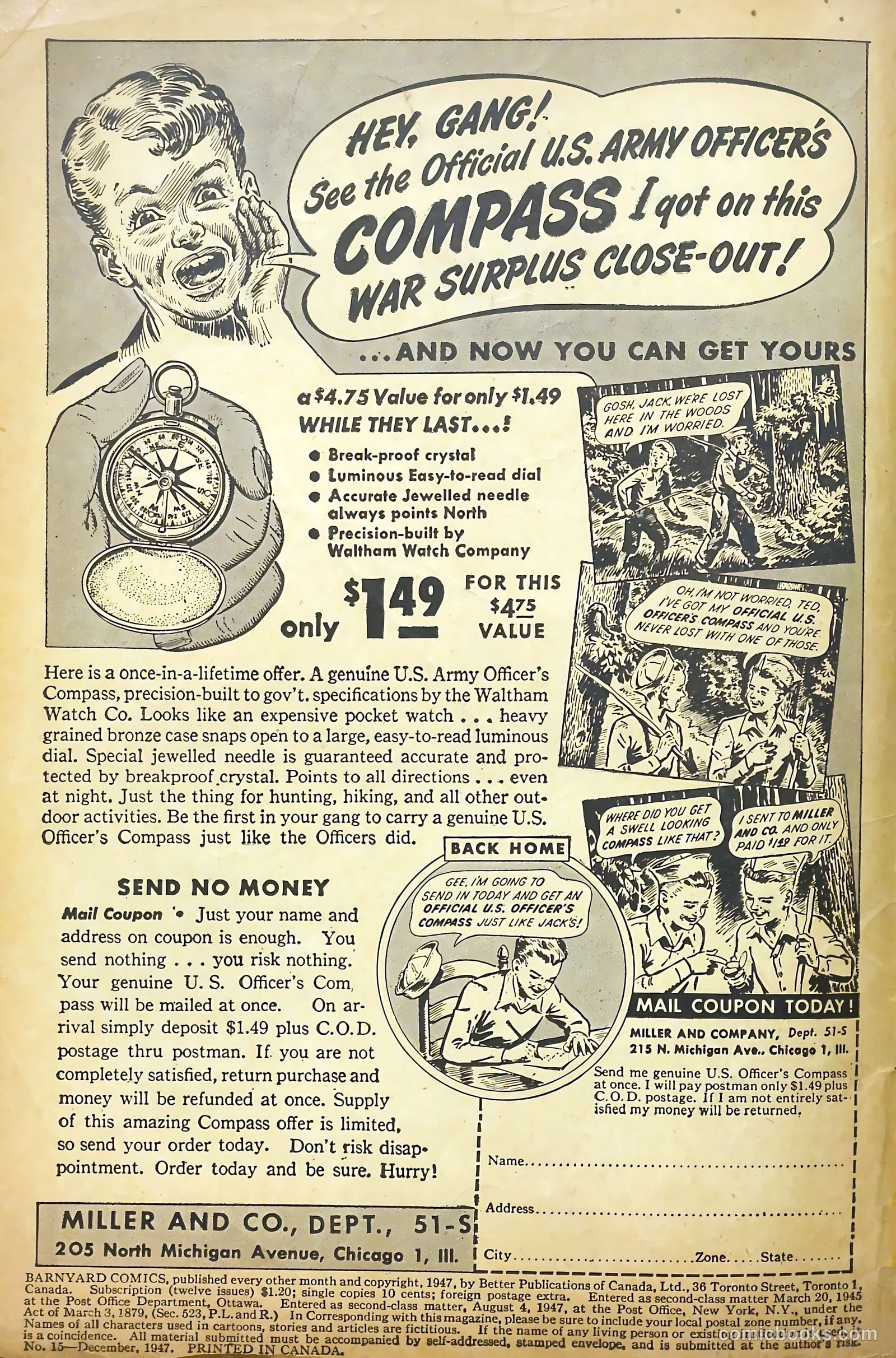 Barnyard Comics #15 (1947) — page 2 of 52