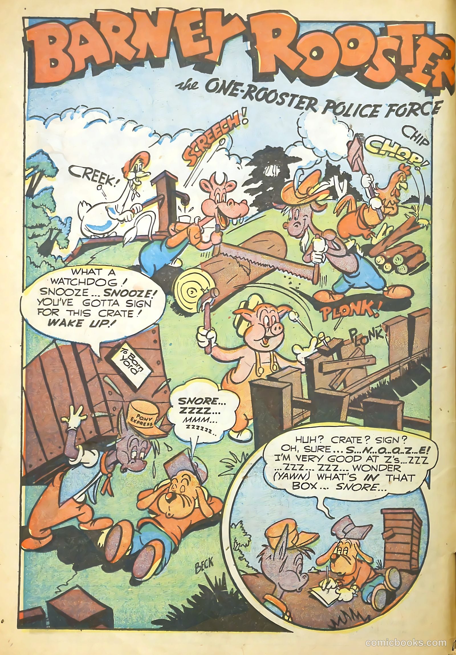 Barnyard Comics #15 (1947) — page 4 of 52