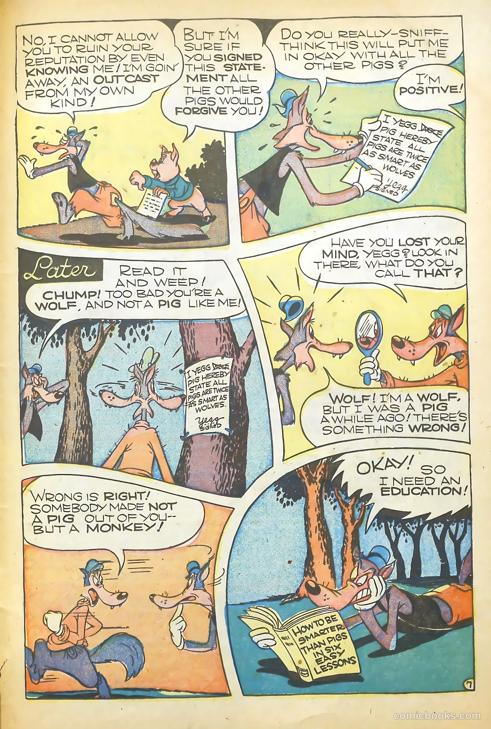 Barnyard Comics #15 (1947) — page 49 of 52