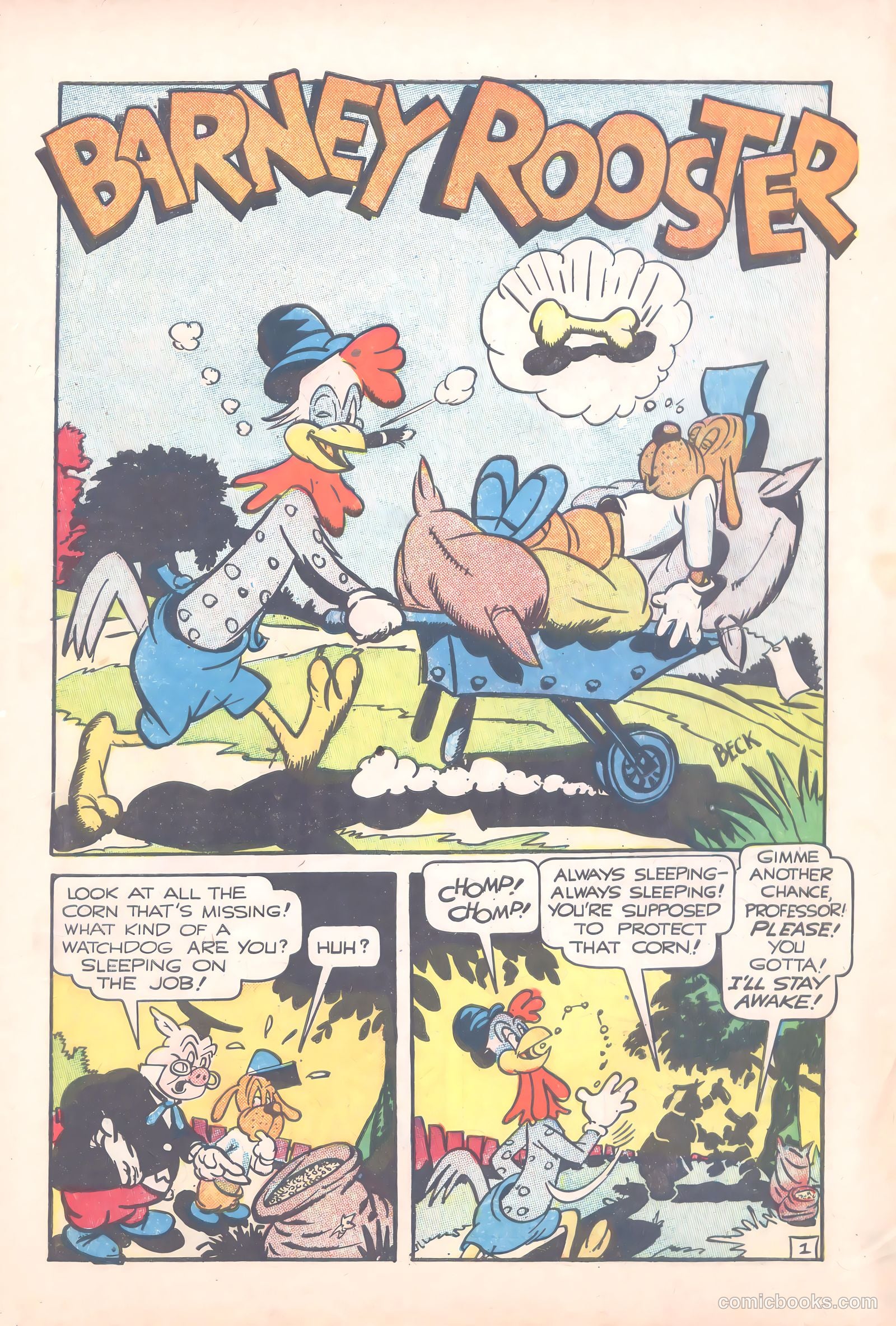 Barnyard Comics #16 (1948) — page 3 of 52