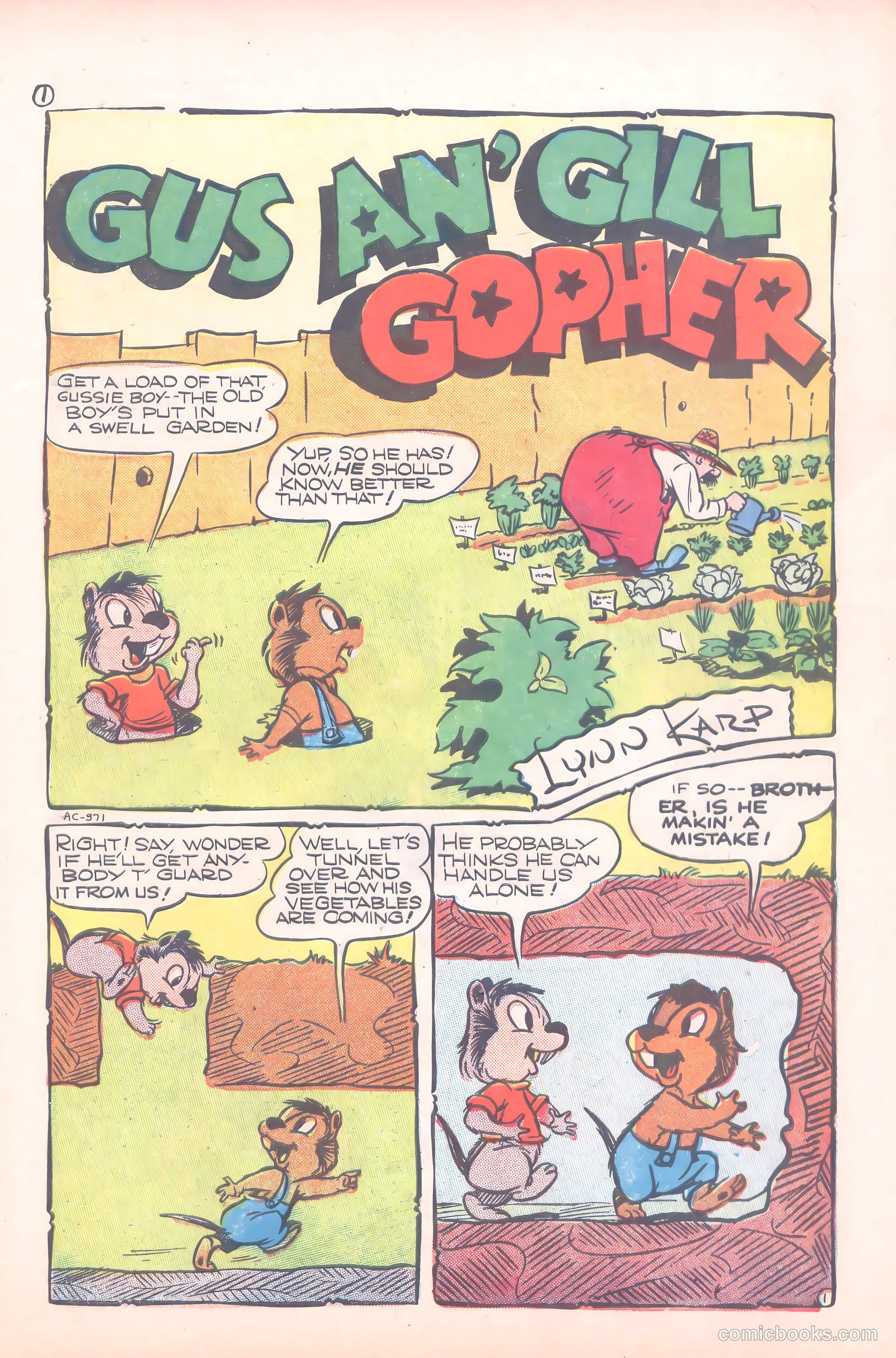 Barnyard Comics #16 (1948) — page 9 of 52