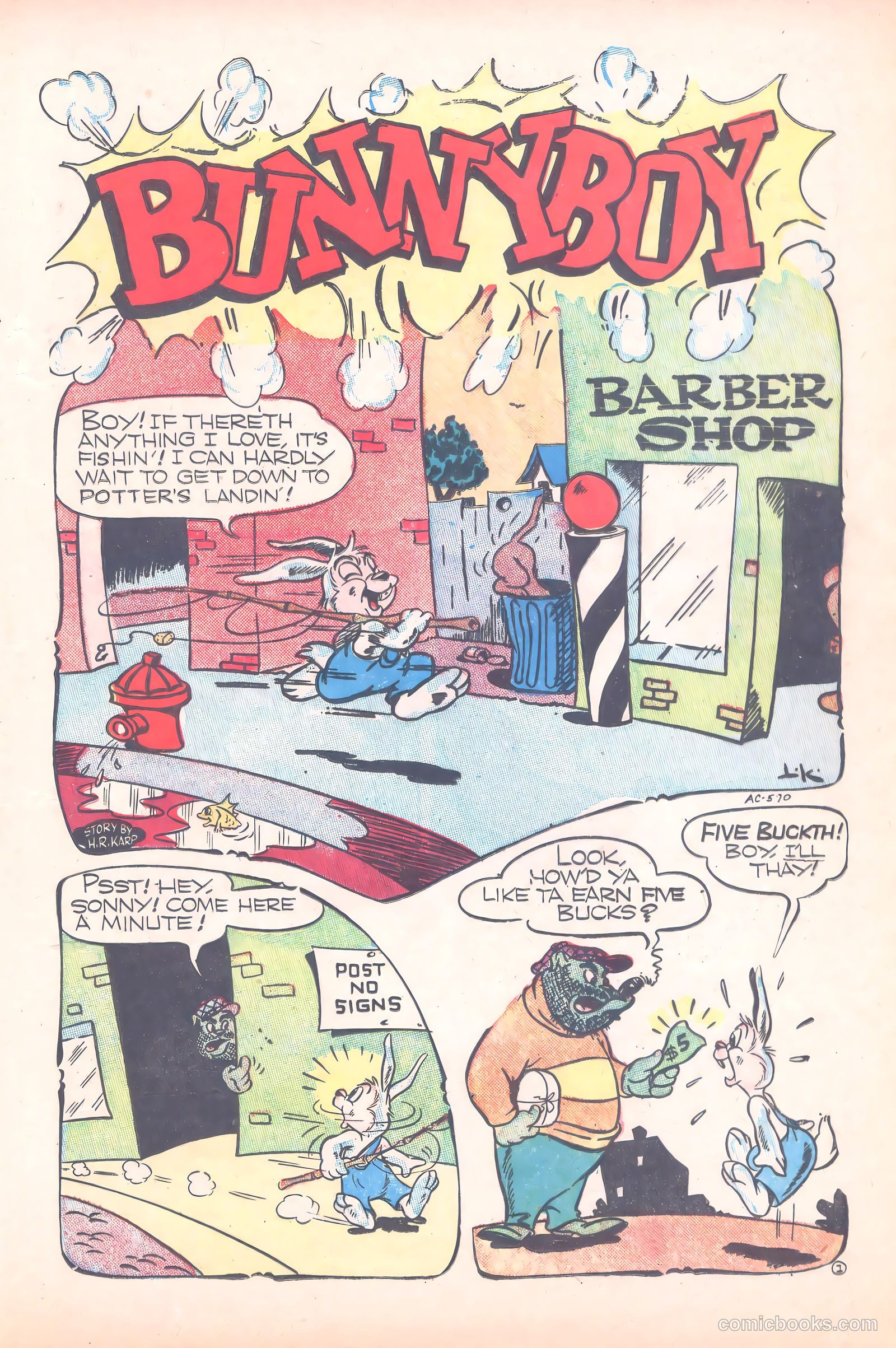 Barnyard Comics #16 (1948) — page 21 of 52