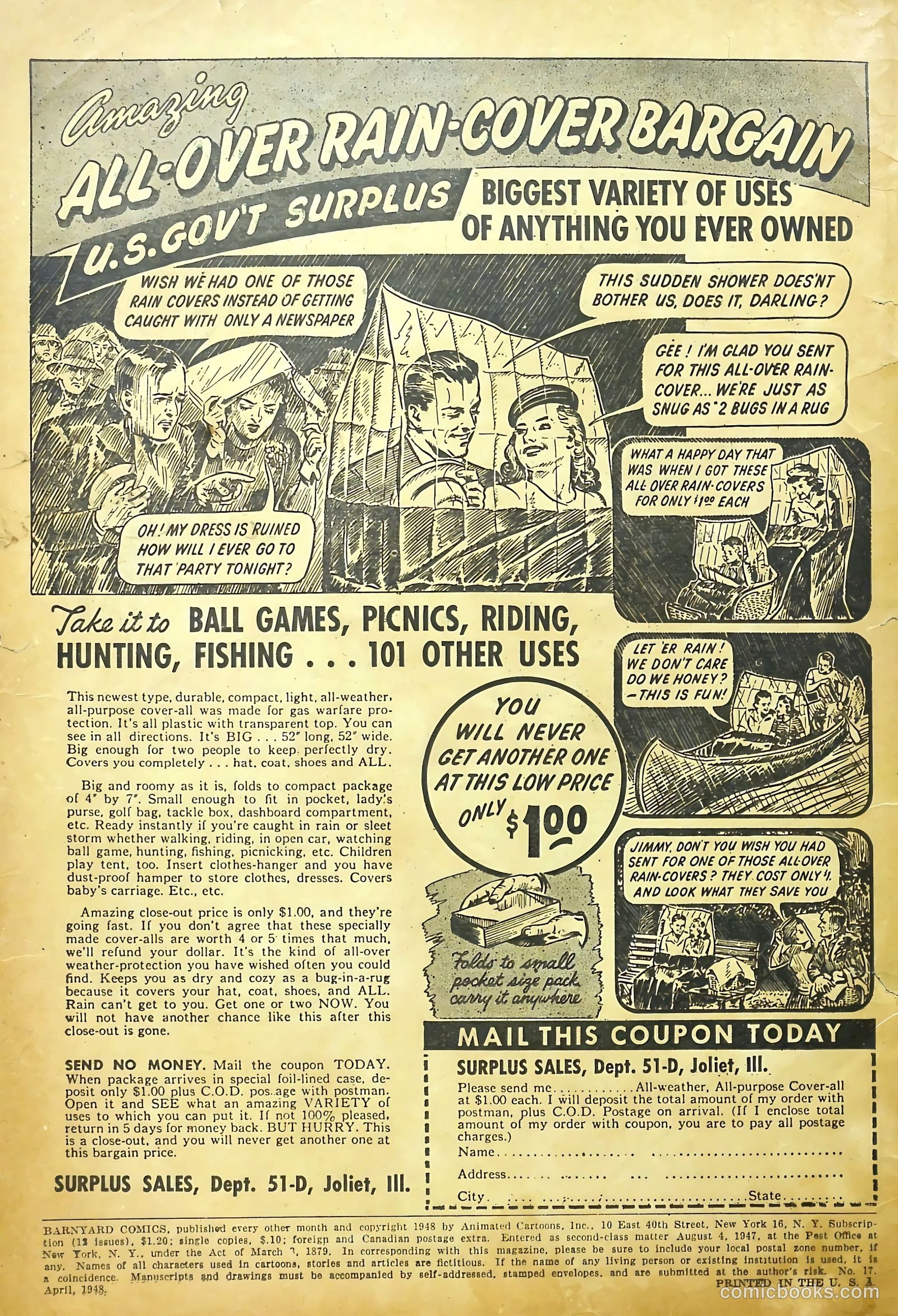 Barnyard Comics #17 (1948) — page 3 of 53
