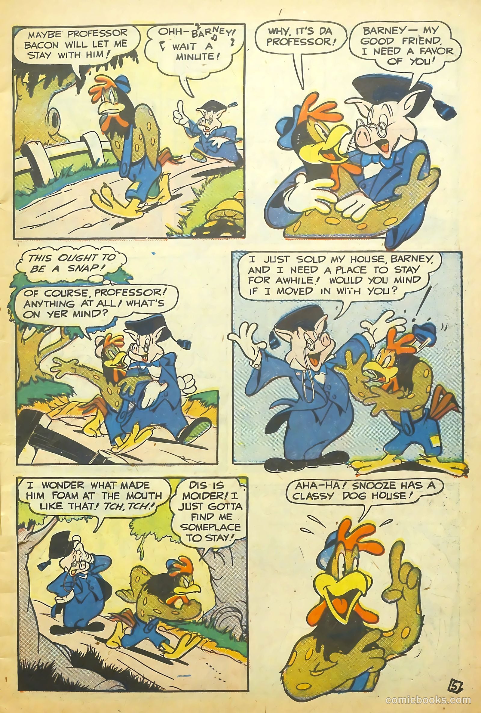 Barnyard Comics #17 (1948) — page 8 of 53
