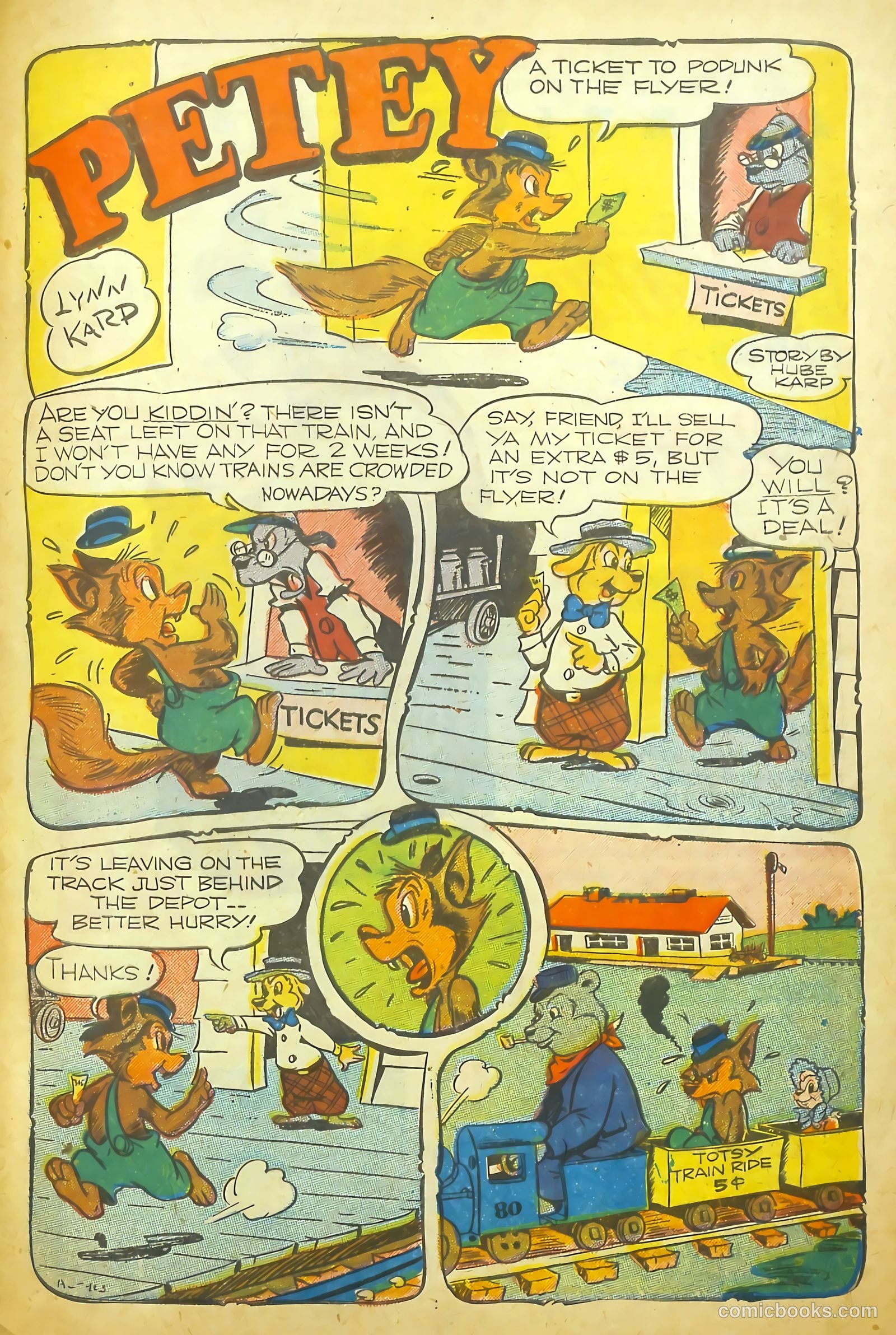 Barnyard Comics #17 (1948) — page 50 of 53