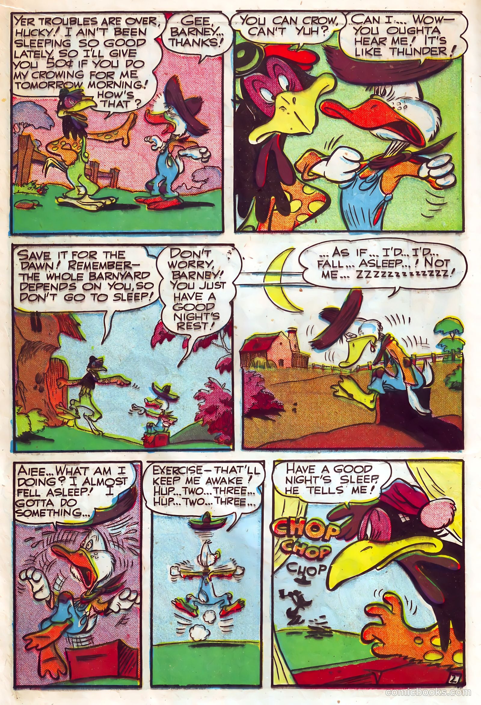 Barnyard Comics #18 (1948) — page 16 of 52