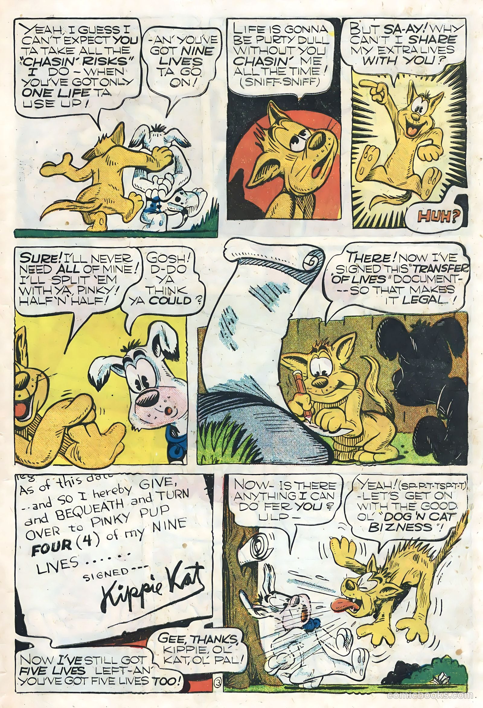 Barnyard Comics #19 (1948) — page 43 of 52