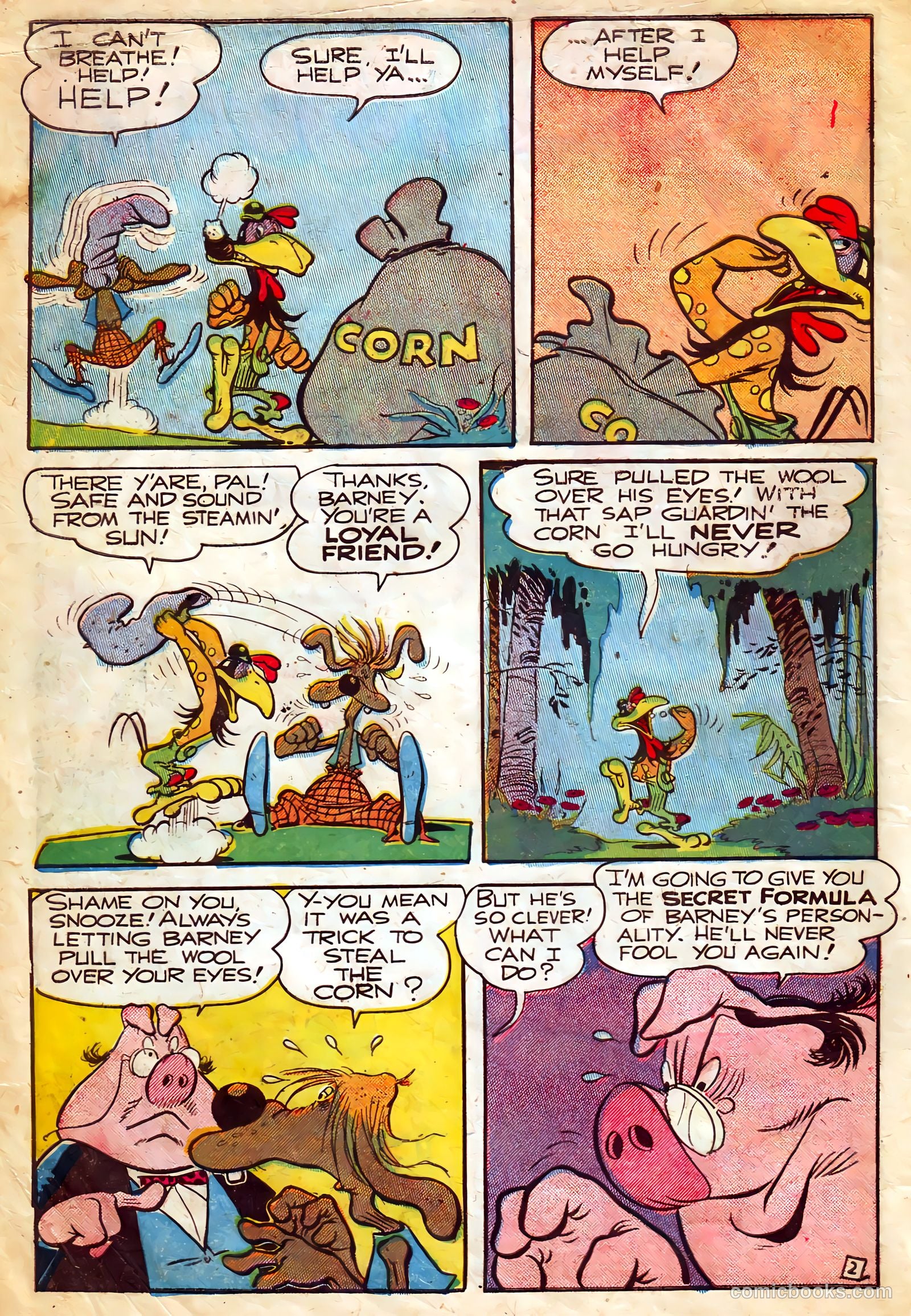 Barnyard Comics #20 (1948) — page 4 of 52