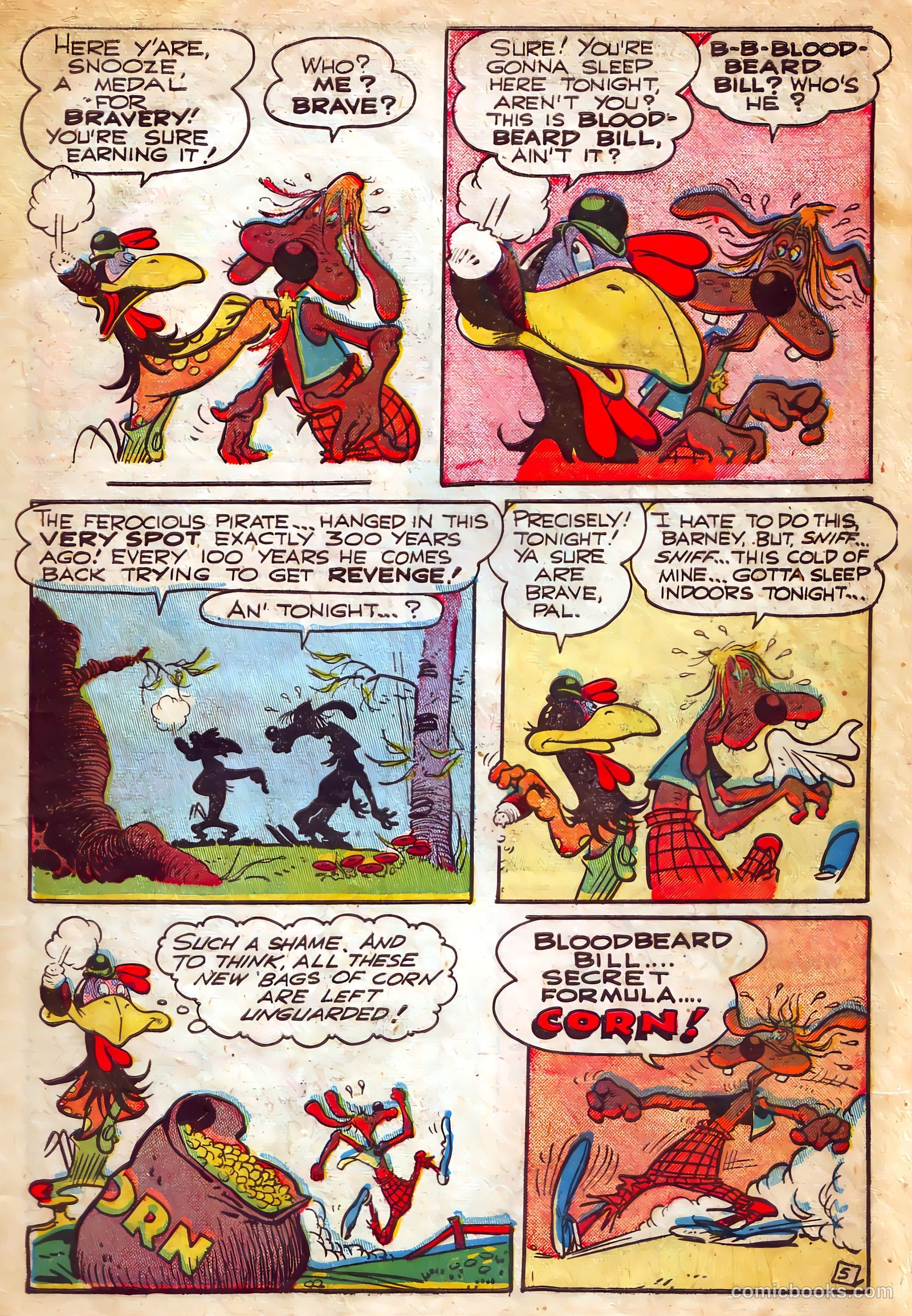 Barnyard Comics #20 (1948) — page 7 of 52