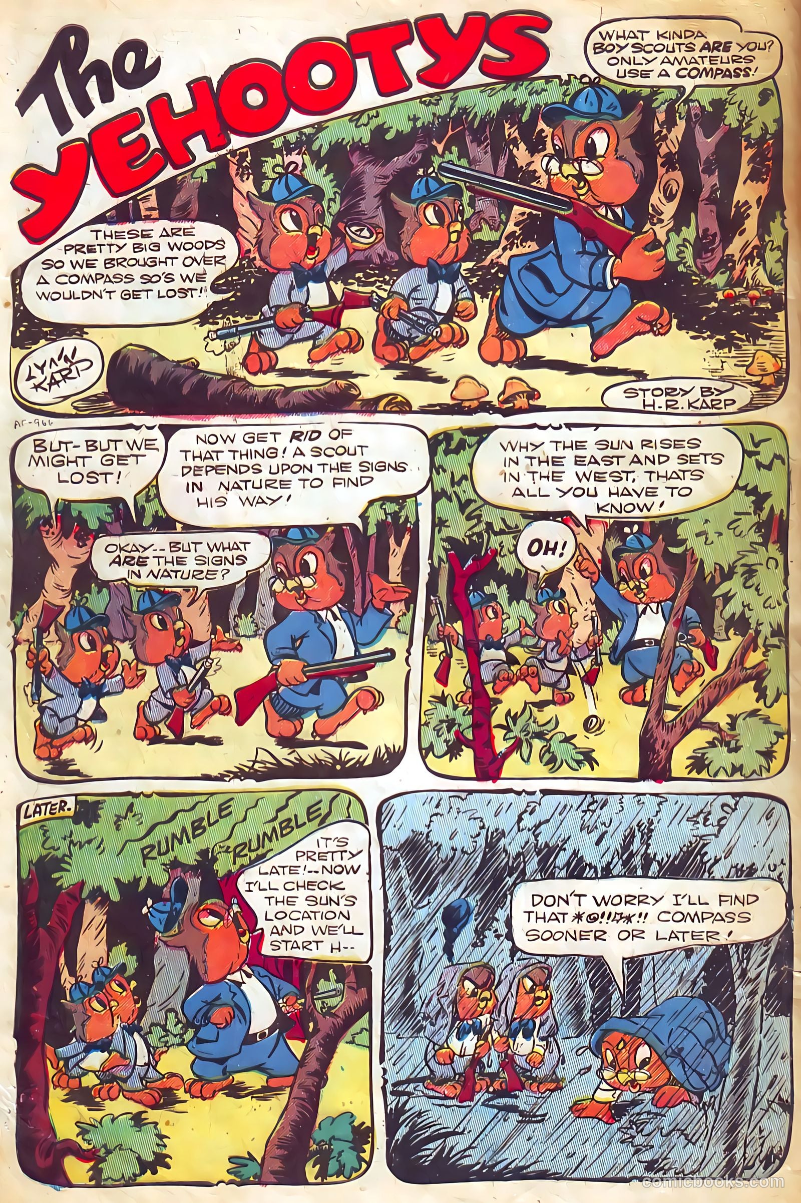 Barnyard Comics #20 (1948) — page 50 of 52