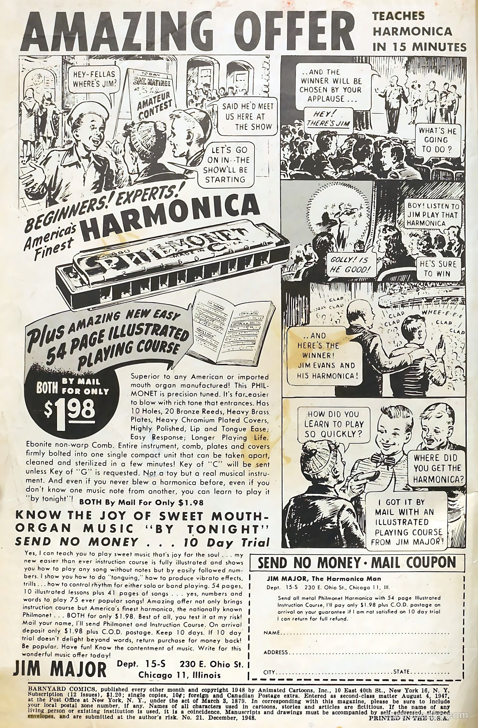 Barnyard Comics #21 (1948) — page 2 of 52