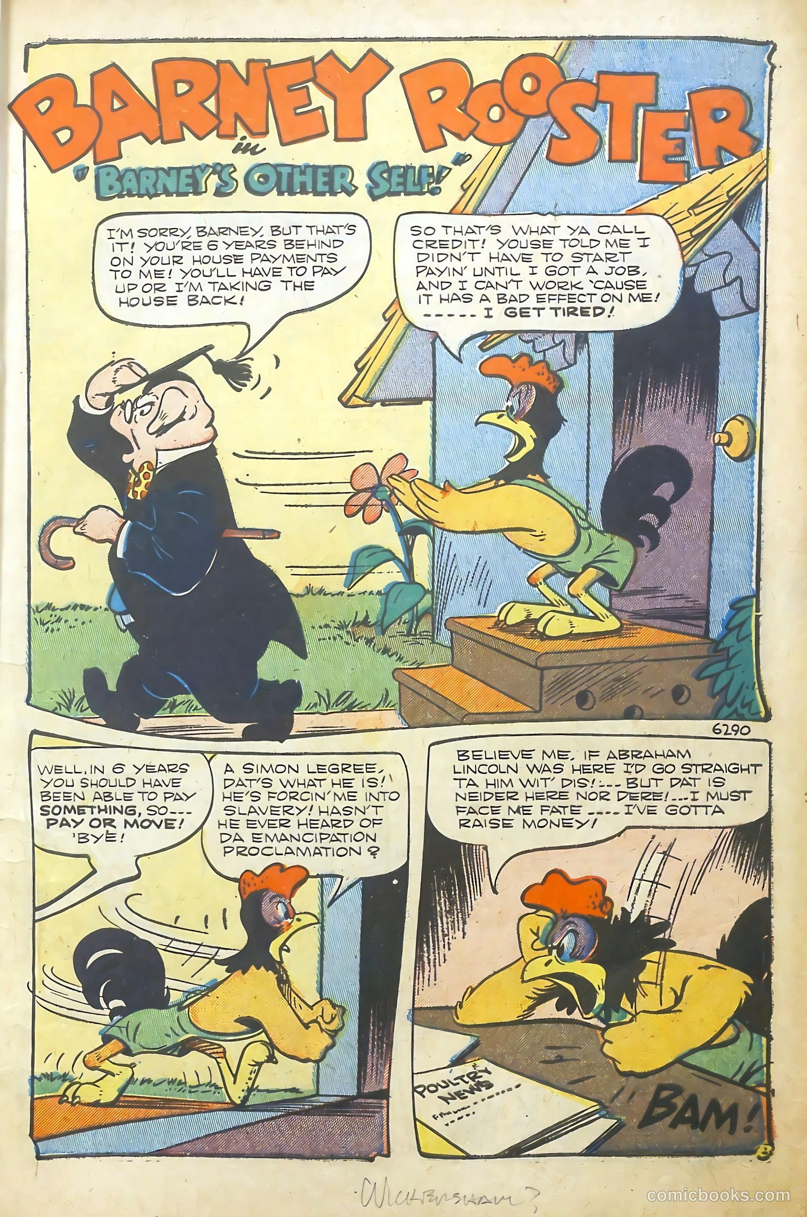 Barnyard Comics #21 (1948) — page 3 of 52