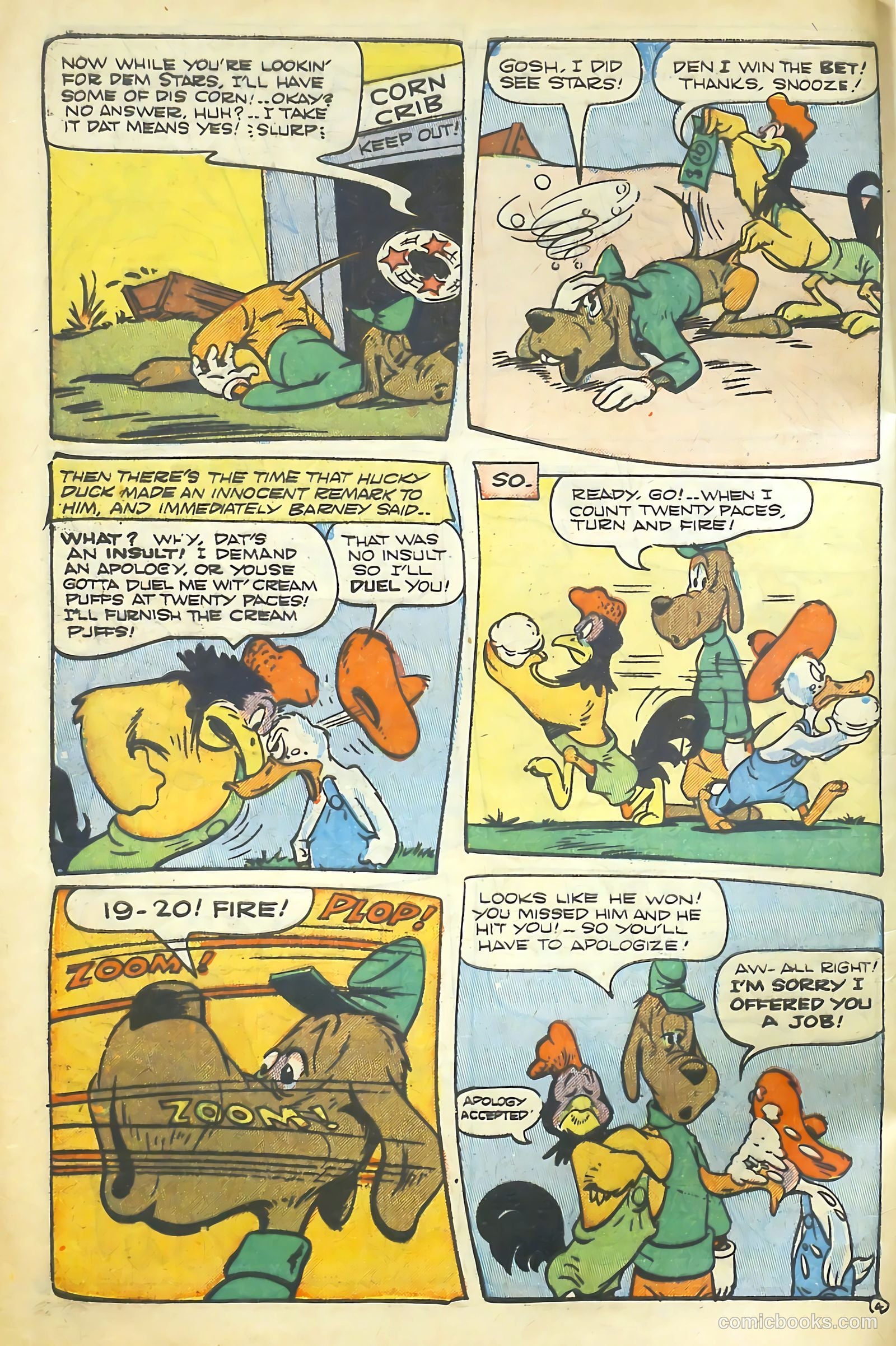 Barnyard Comics #21 (1948) — page 6 of 52
