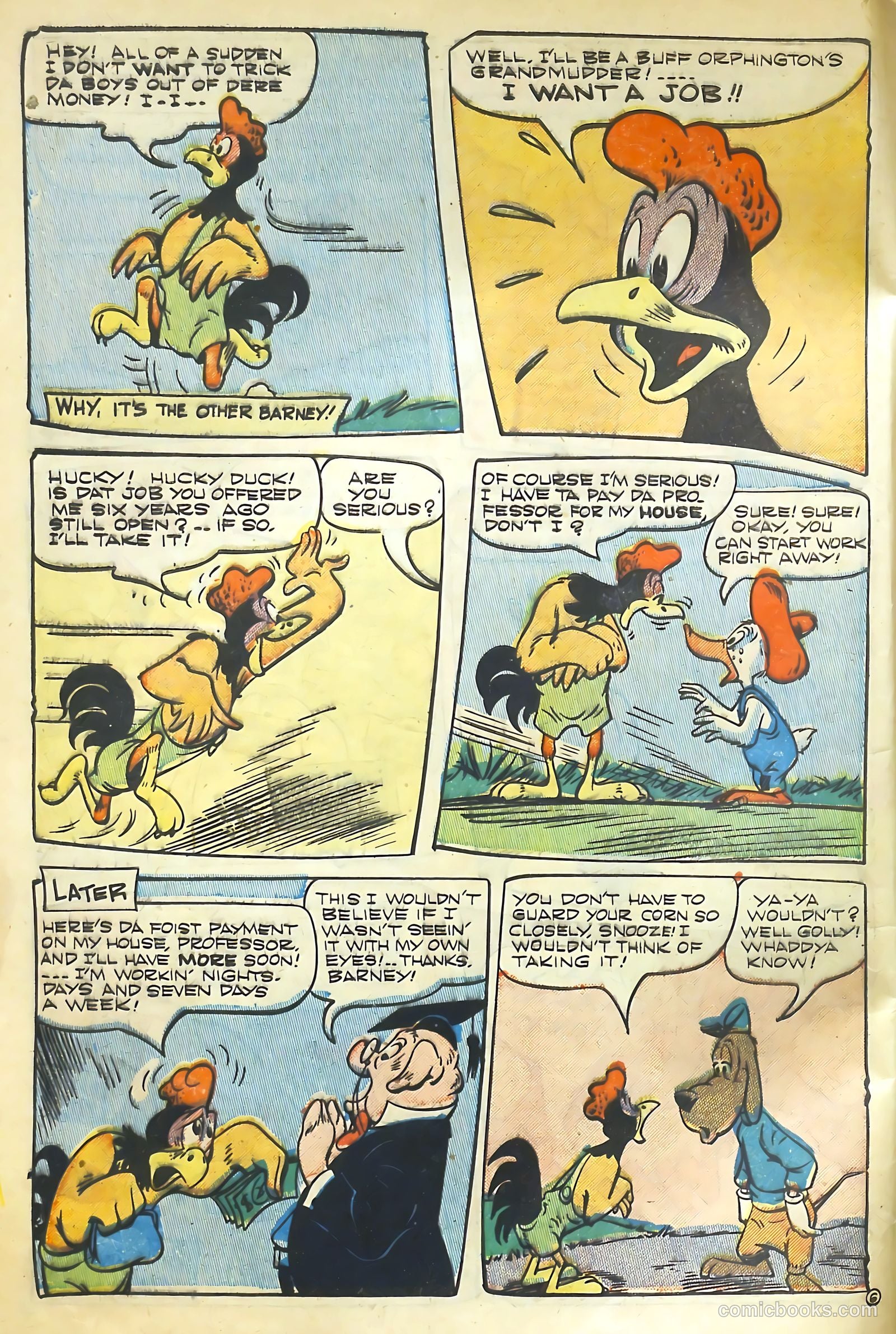 Barnyard Comics #21 (1948) — page 8 of 52