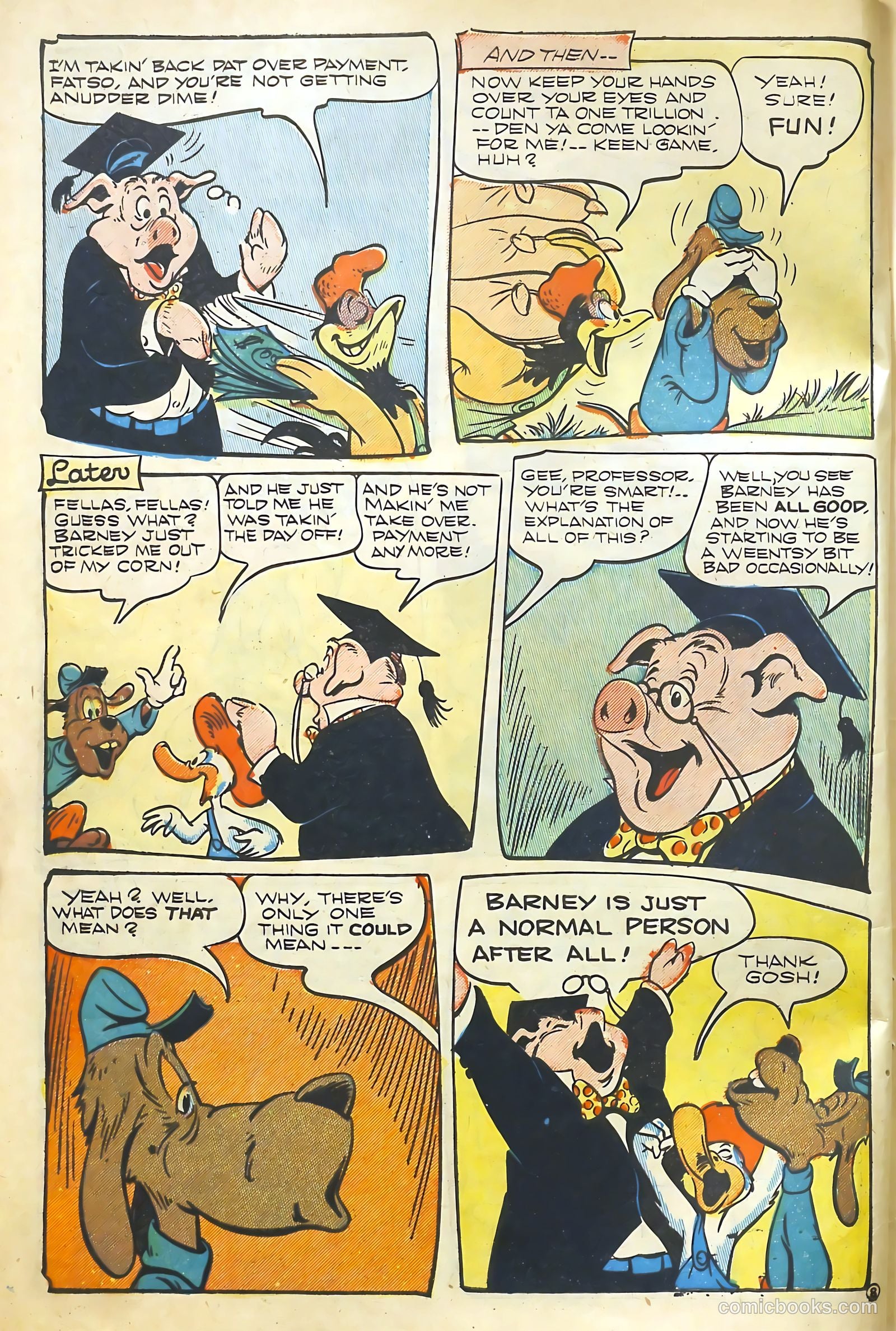 Barnyard Comics #21 (1948) — page 10 of 52