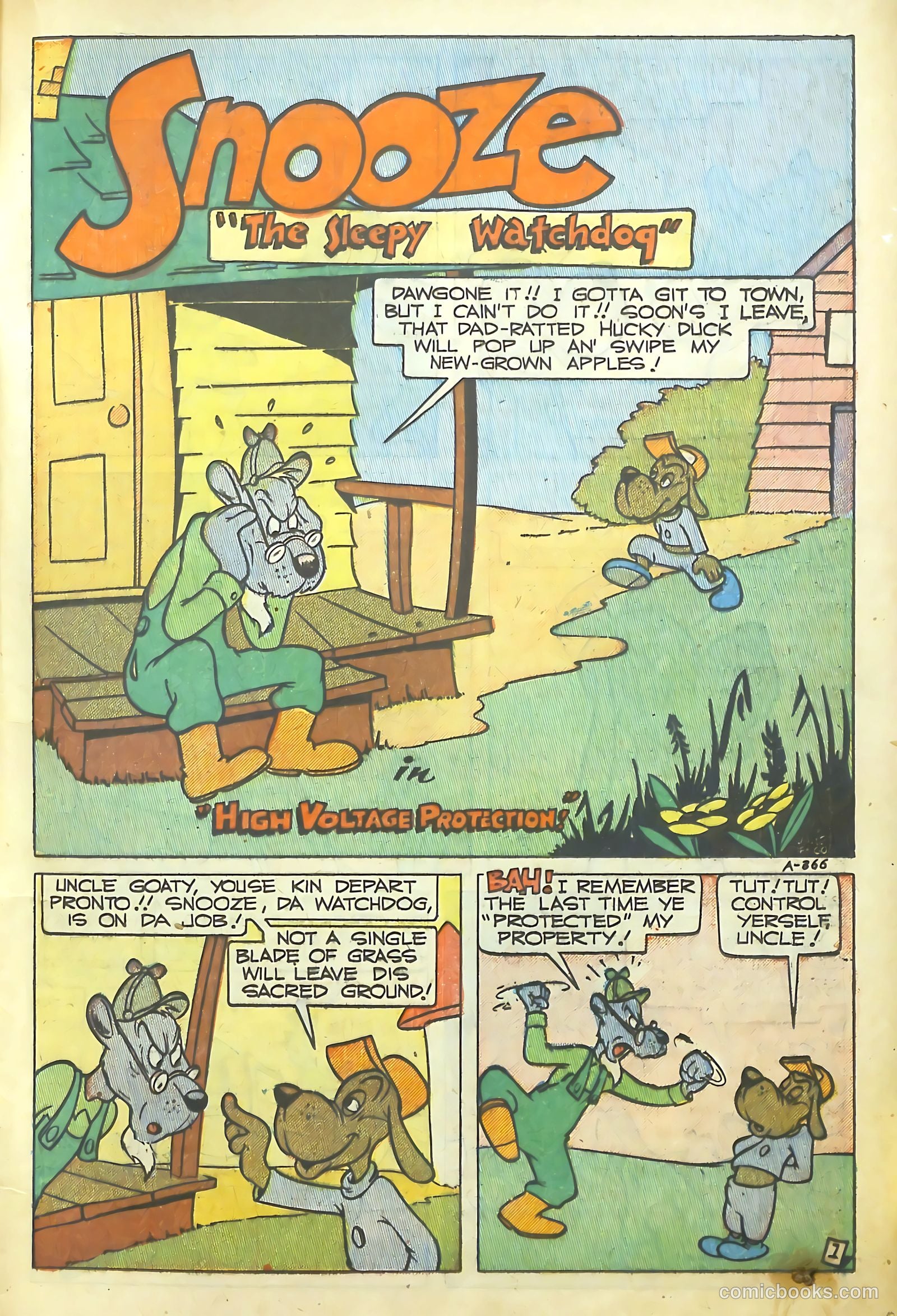 Barnyard Comics #21 (1948) — page 23 of 52