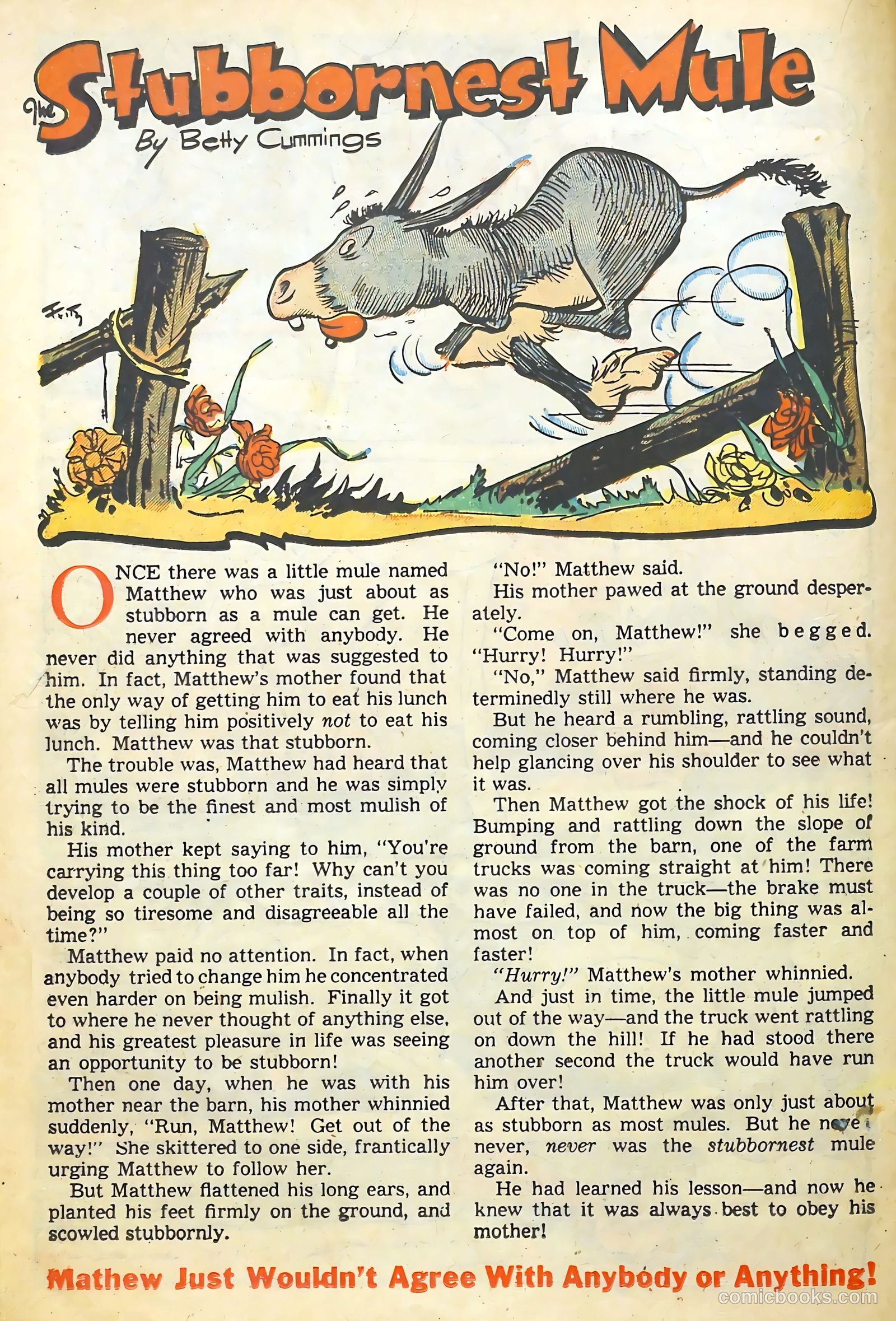 Barnyard Comics #21 (1948) — page 34 of 52