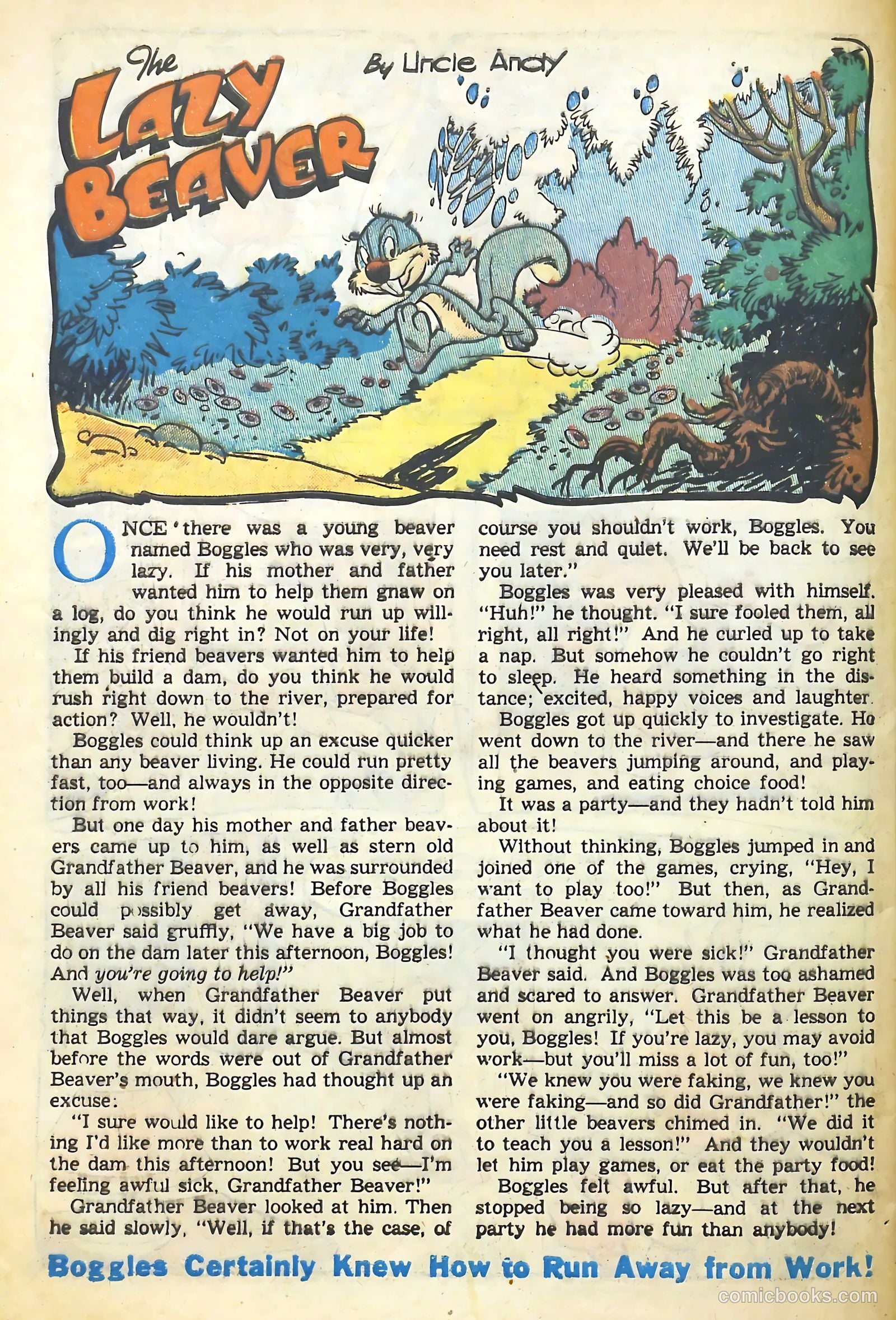 Barnyard Comics #21 (1948) — page 44 of 52