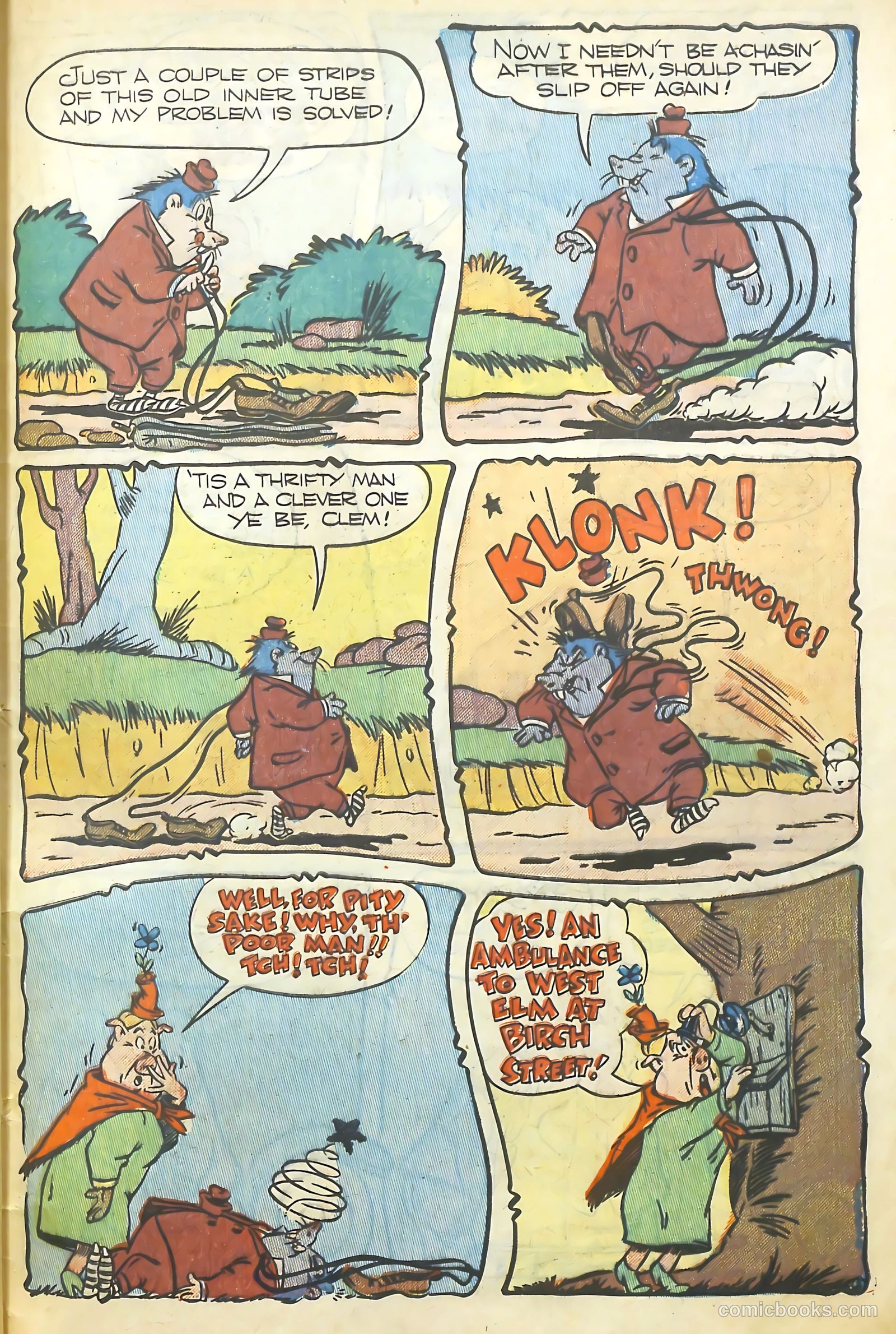 Barnyard Comics #21 (1948) — page 47 of 52