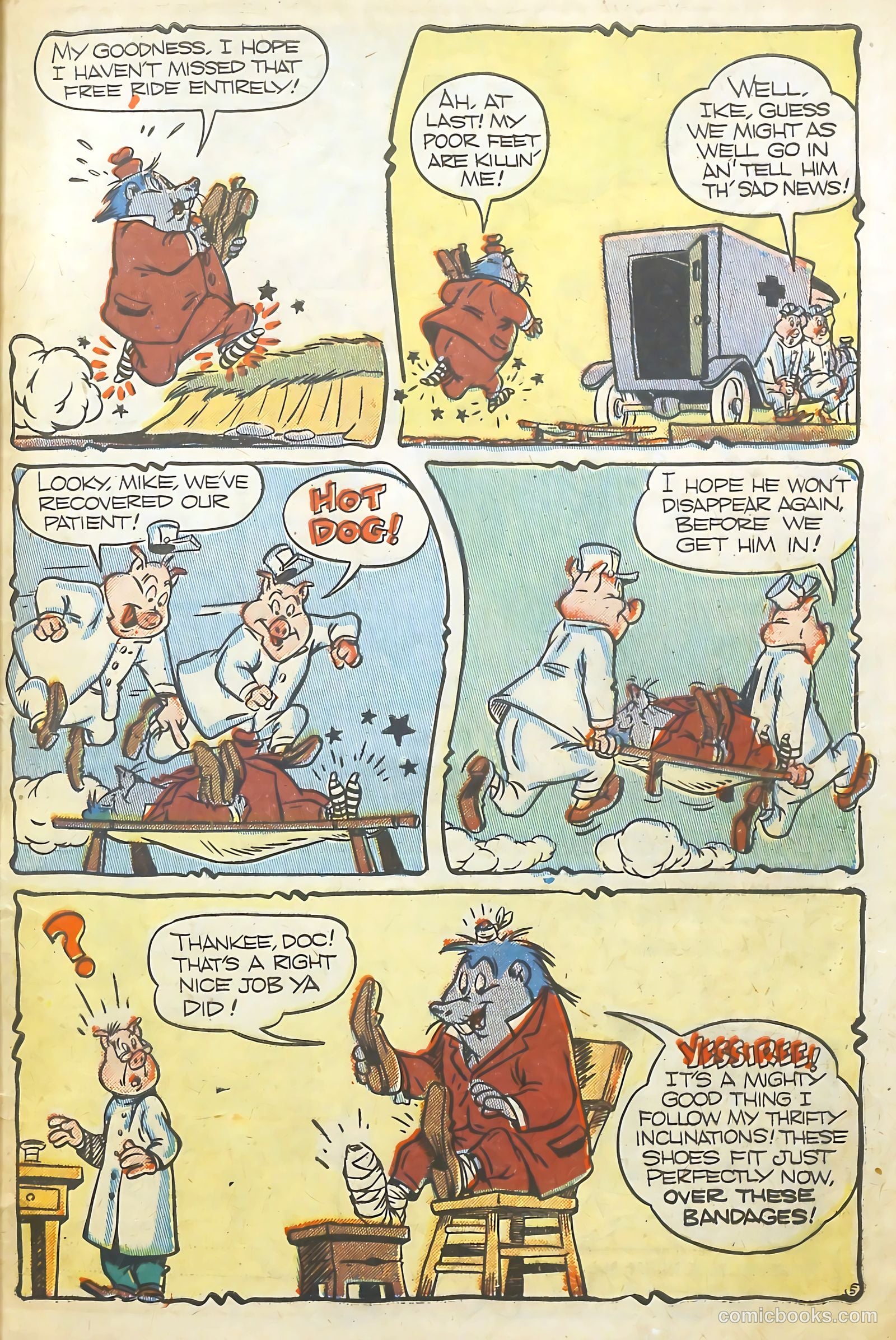 Barnyard Comics #21 (1948) — page 49 of 52