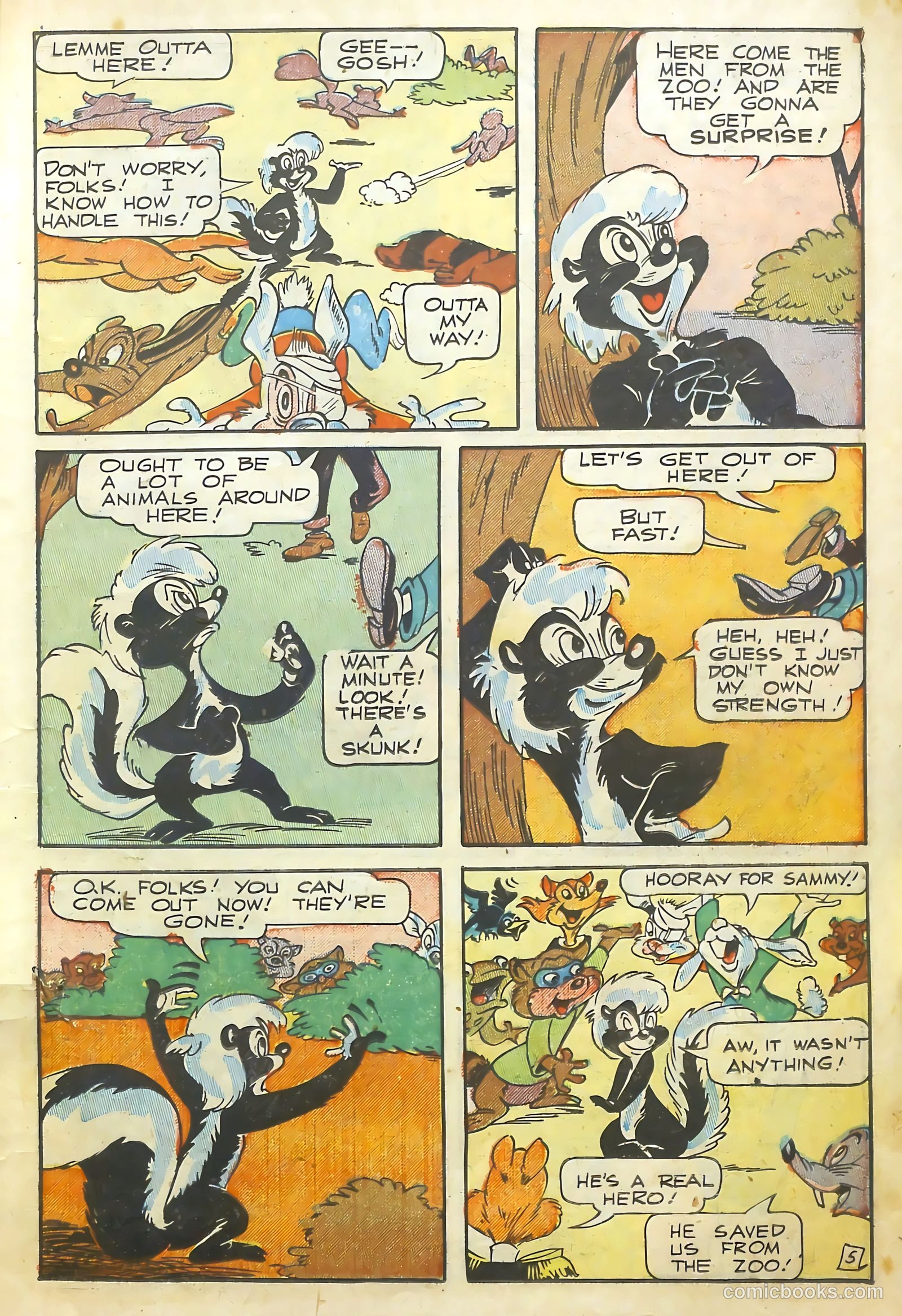 Barnyard Comics #22 (1949) — page 15 of 52