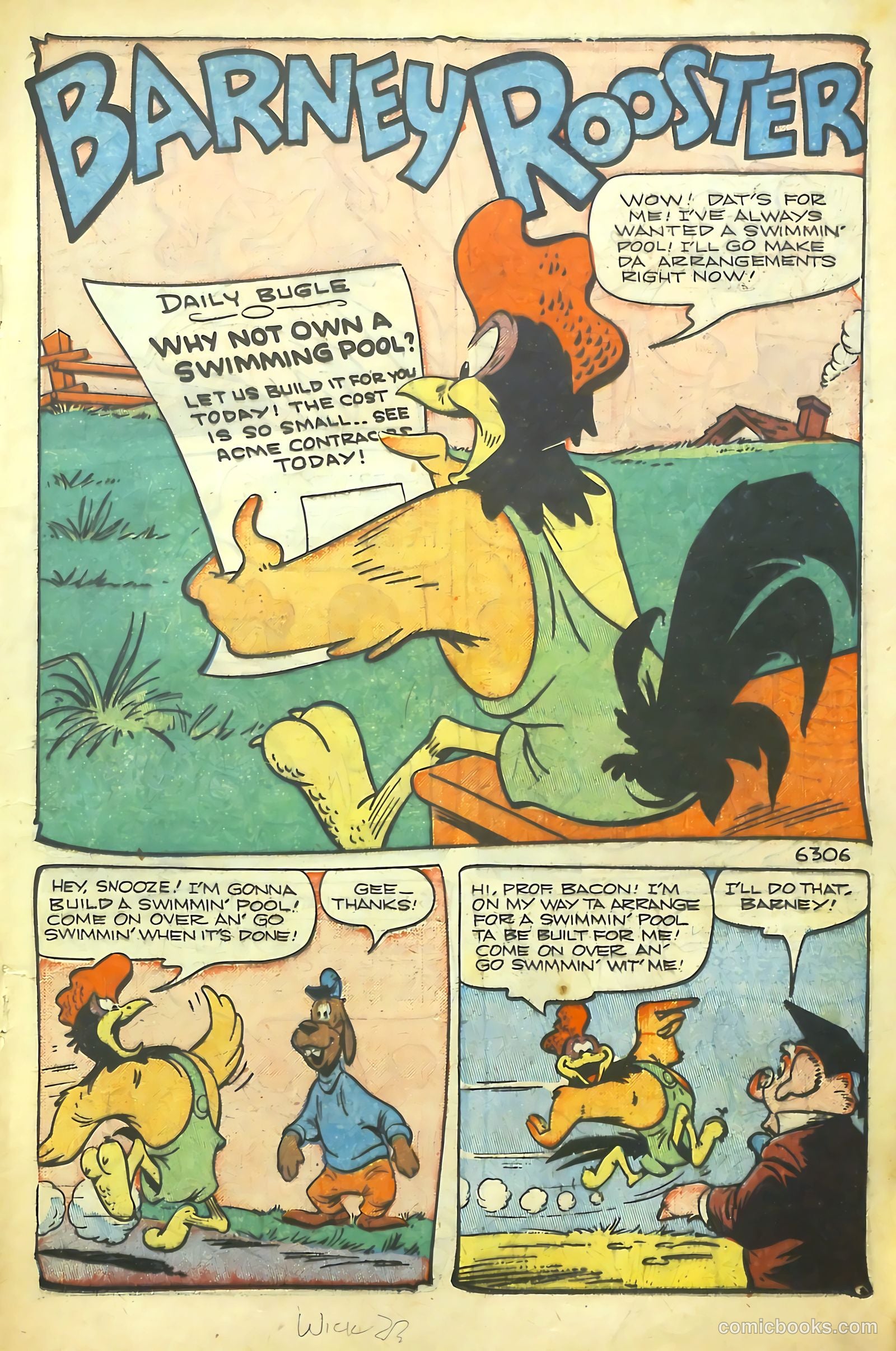 Barnyard Comics #22 (1949) — page 23 of 52