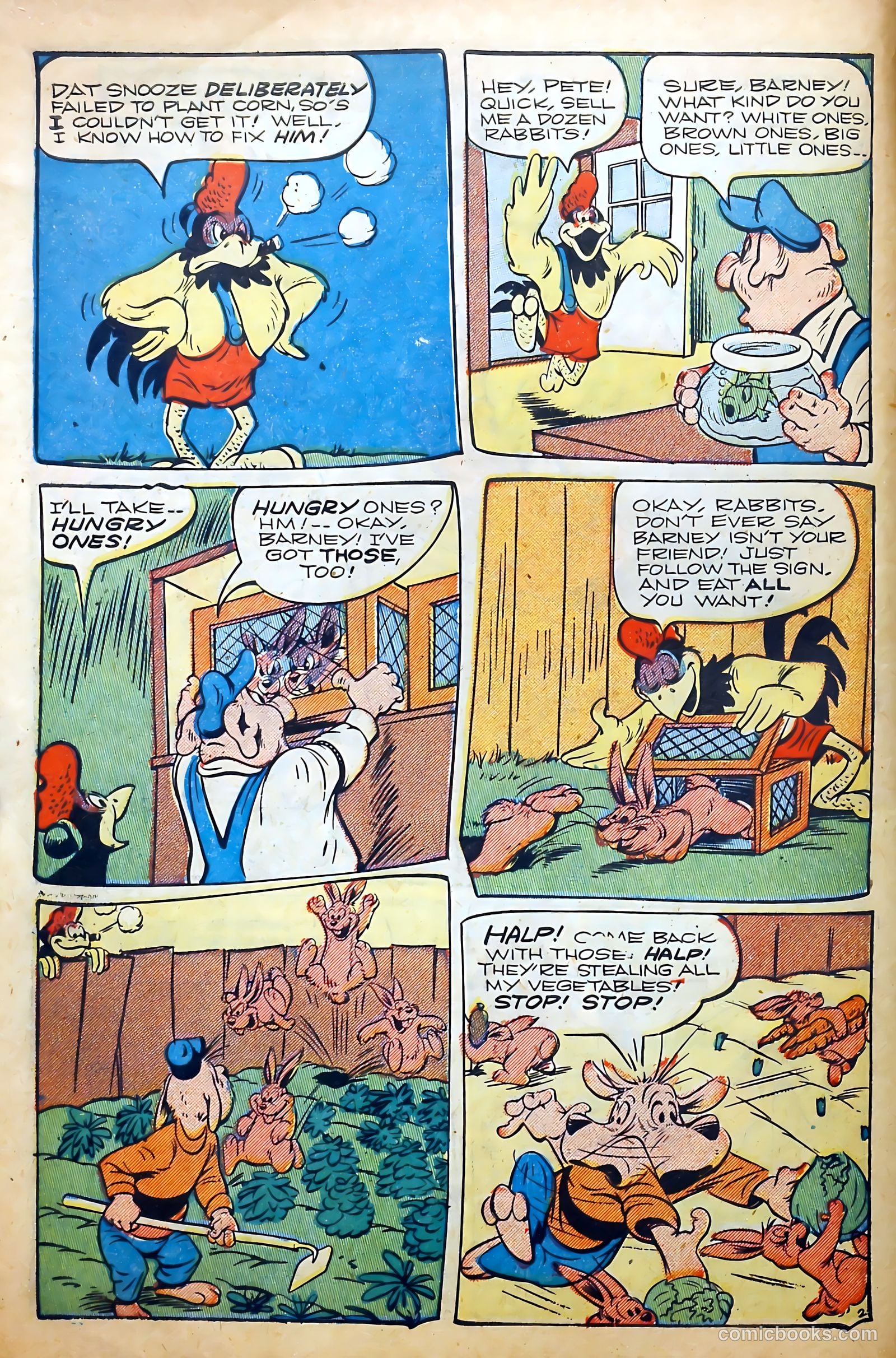 Barnyard Comics #23 (1949) — page 12 of 52