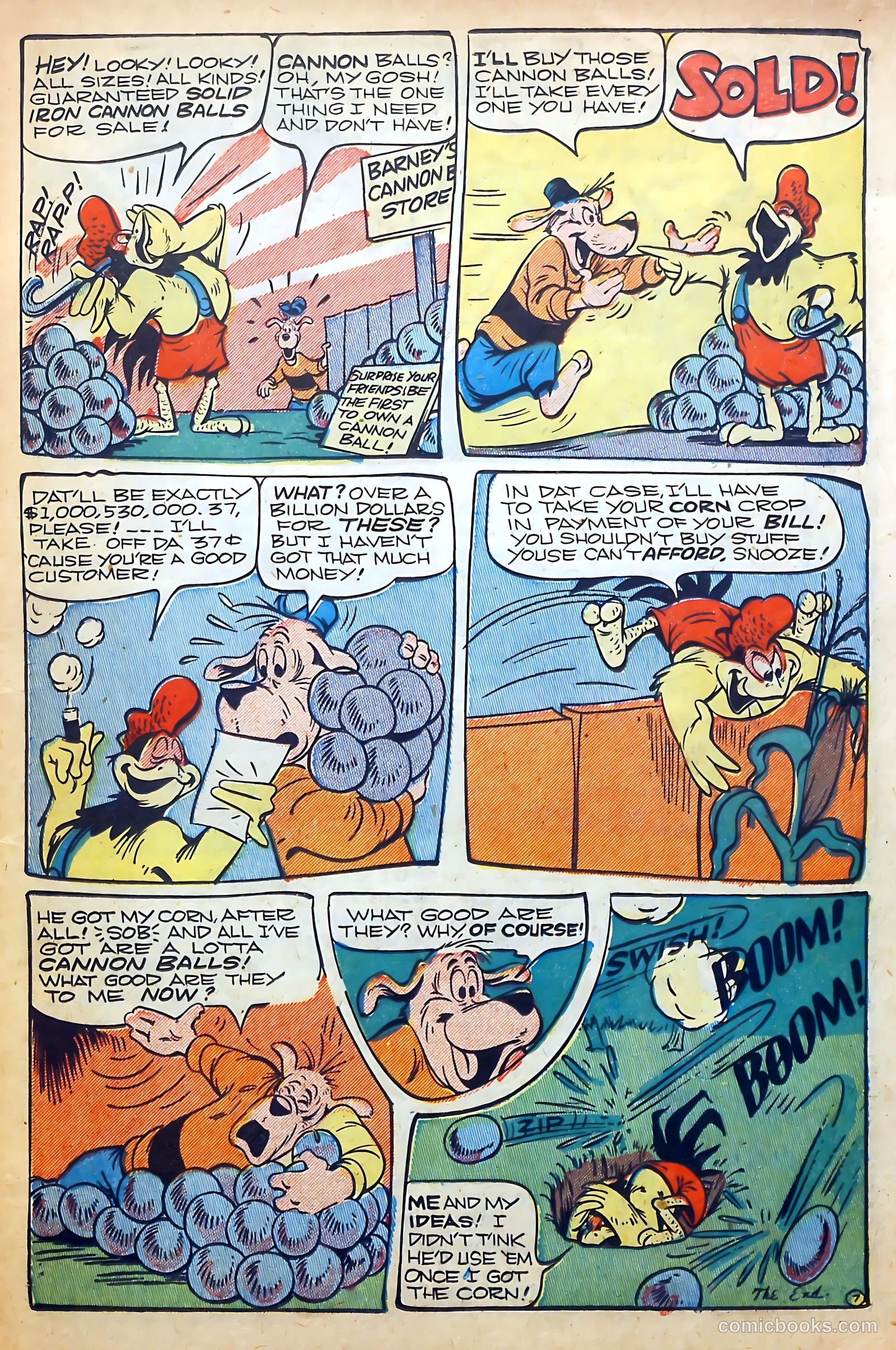 Barnyard Comics #23 (1949) — page 17 of 52