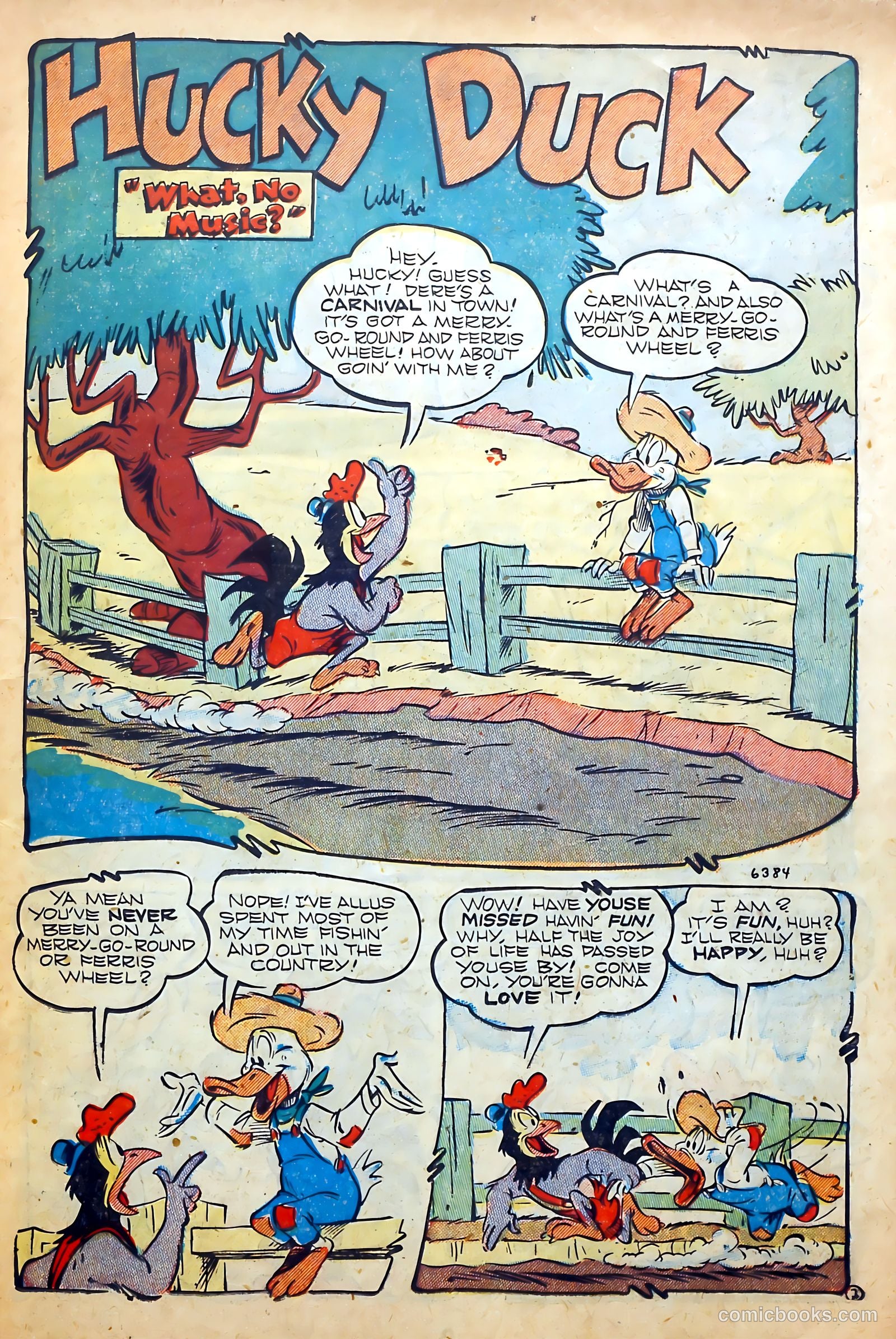 Barnyard Comics #23 (1949) — page 19 of 52