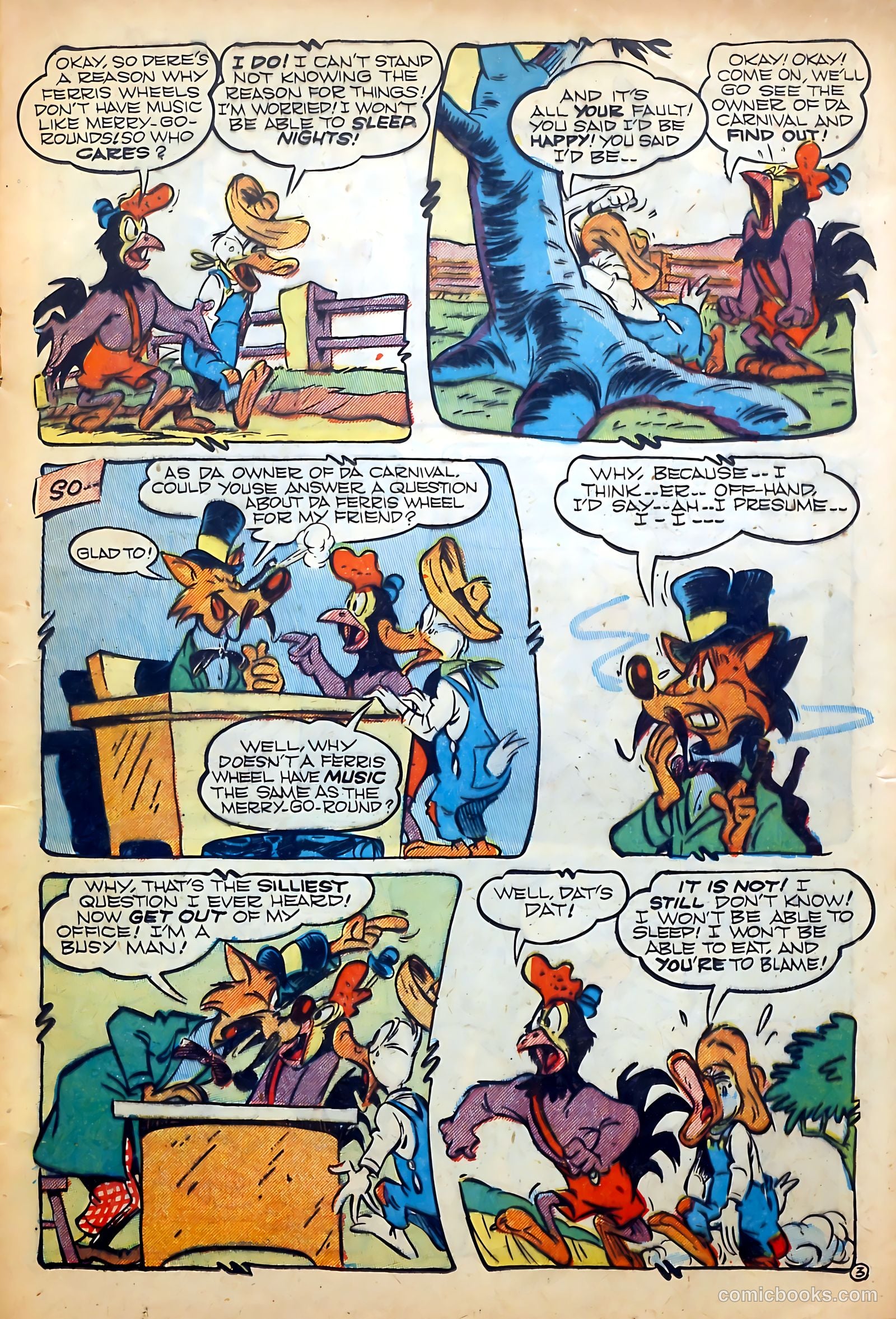 Barnyard Comics #23 (1949) — page 21 of 52