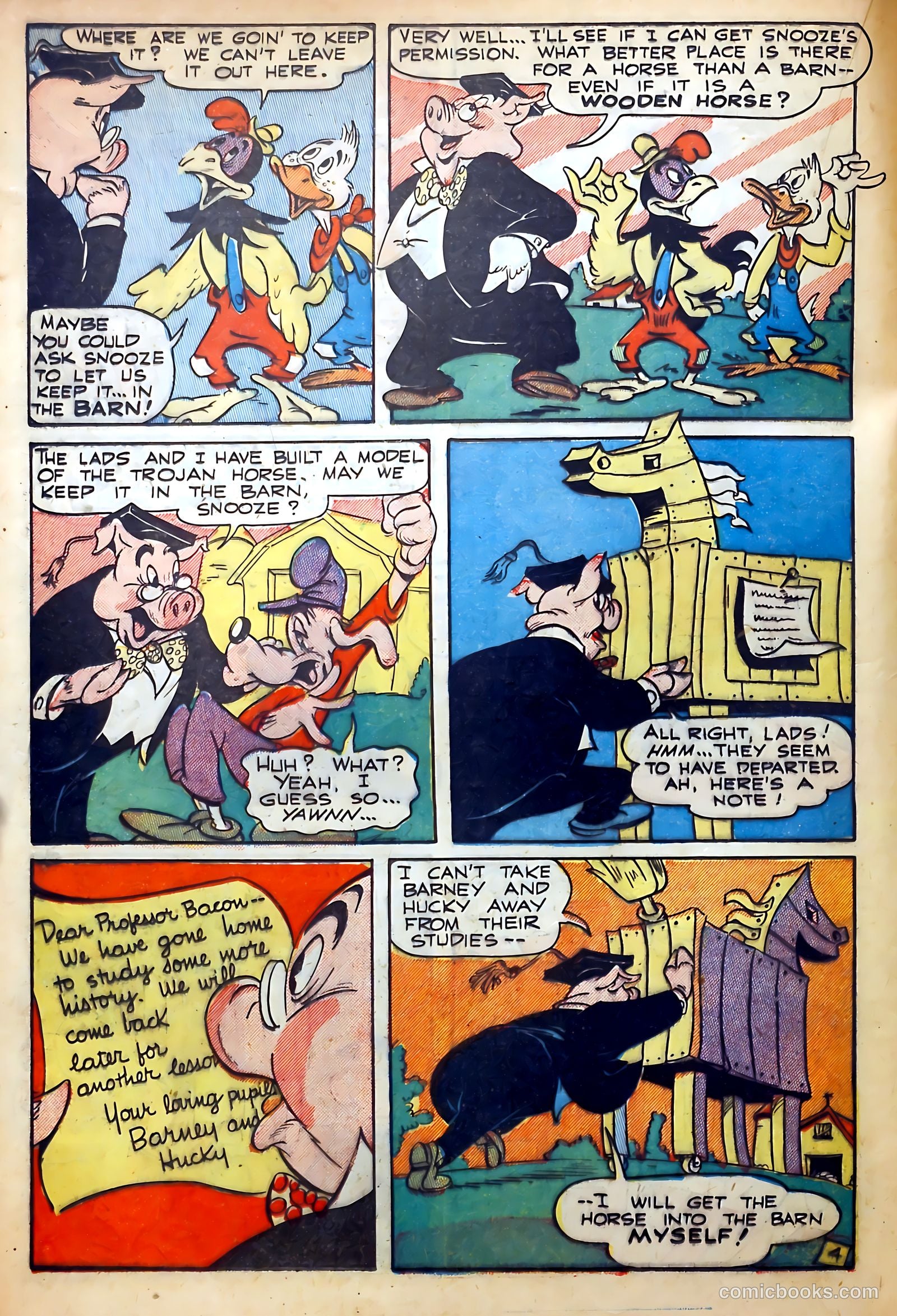 Barnyard Comics #23 (1949) — page 30 of 52